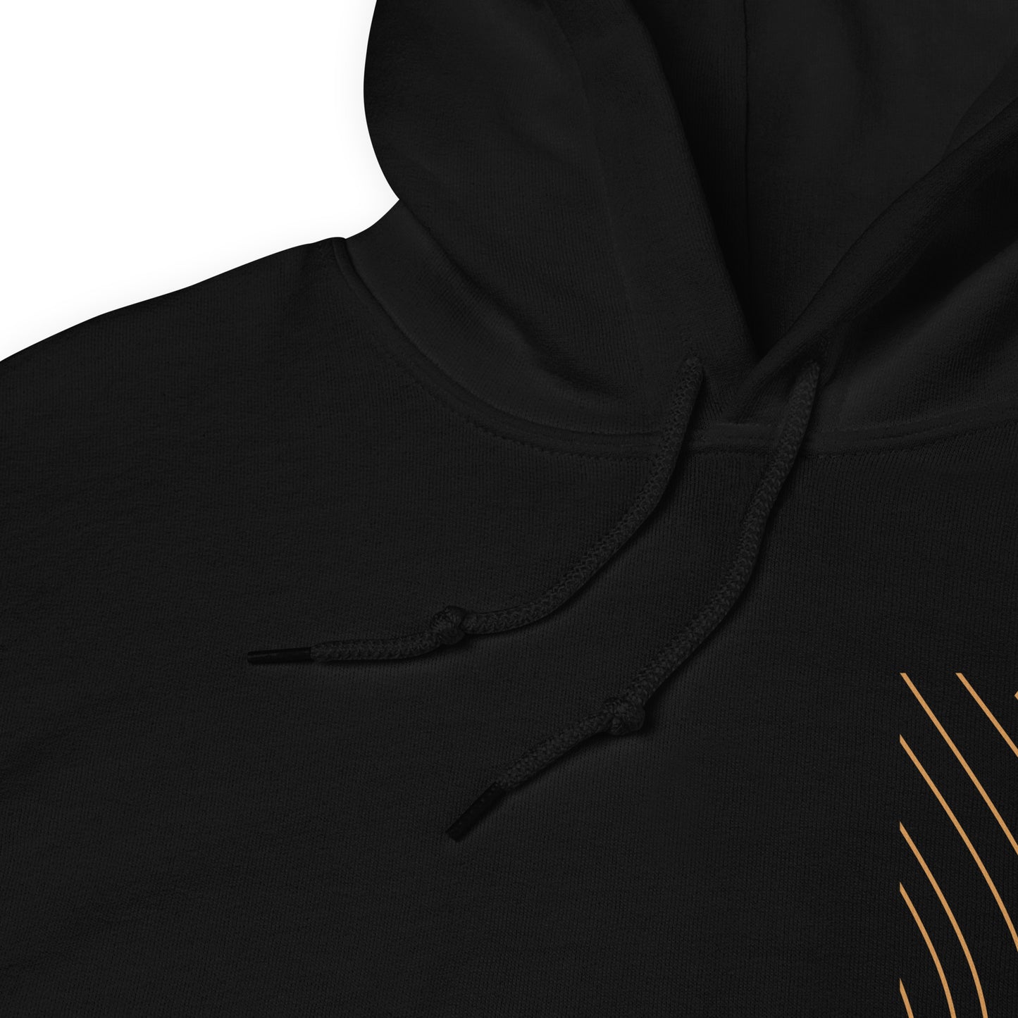 Gold Abstract Hoodie