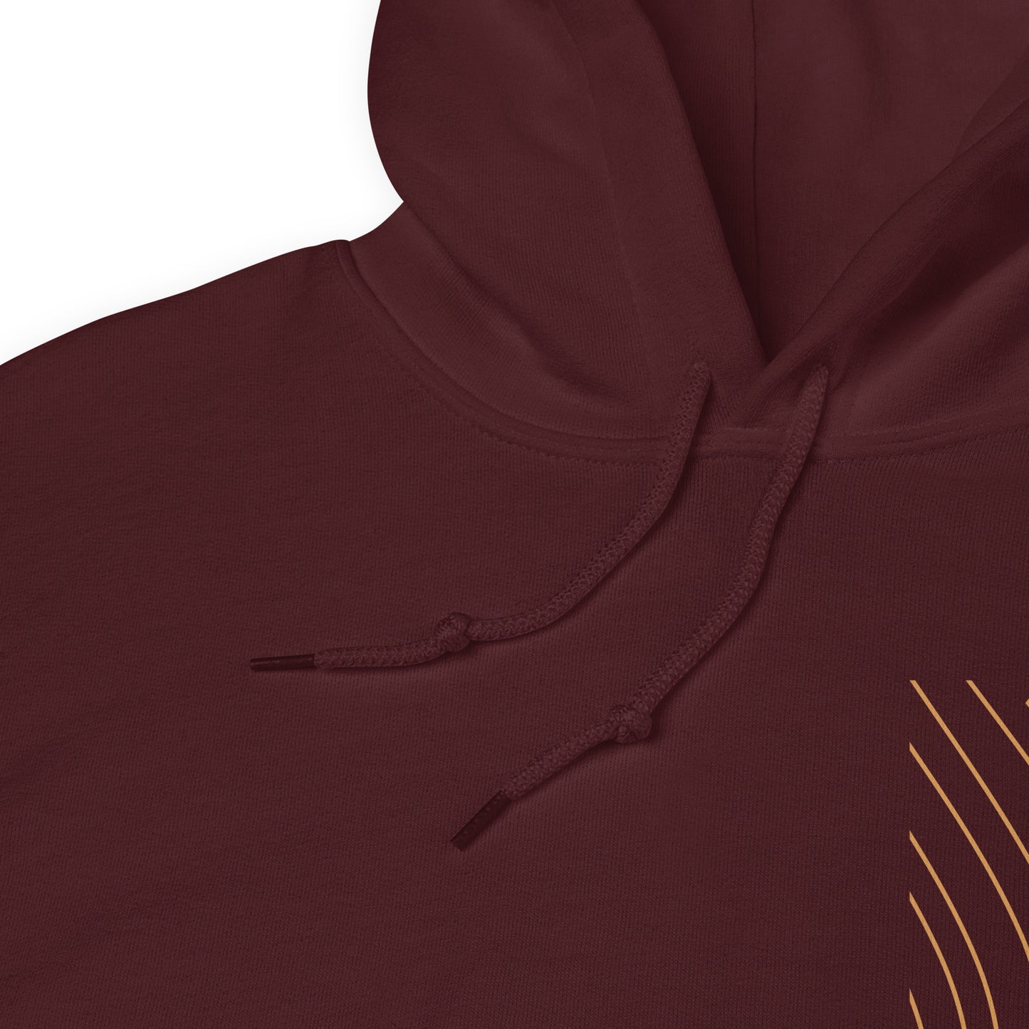 Gold Abstract Hoodie
