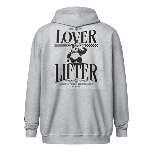 Lover & Lifter - Graphic Zip Hoodie