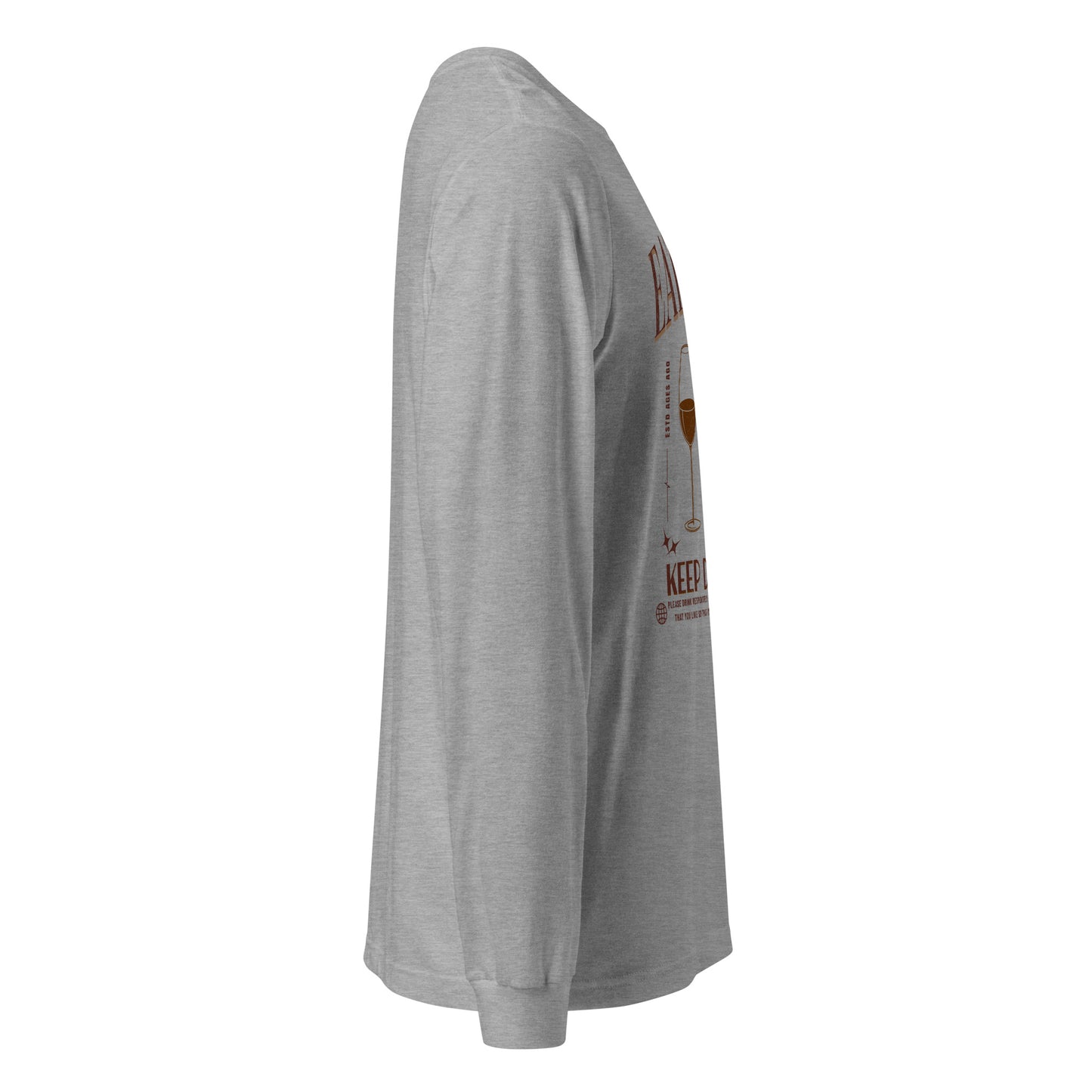 Eat, Drink, Repeat Long Sleeve Graphic T-Shirt