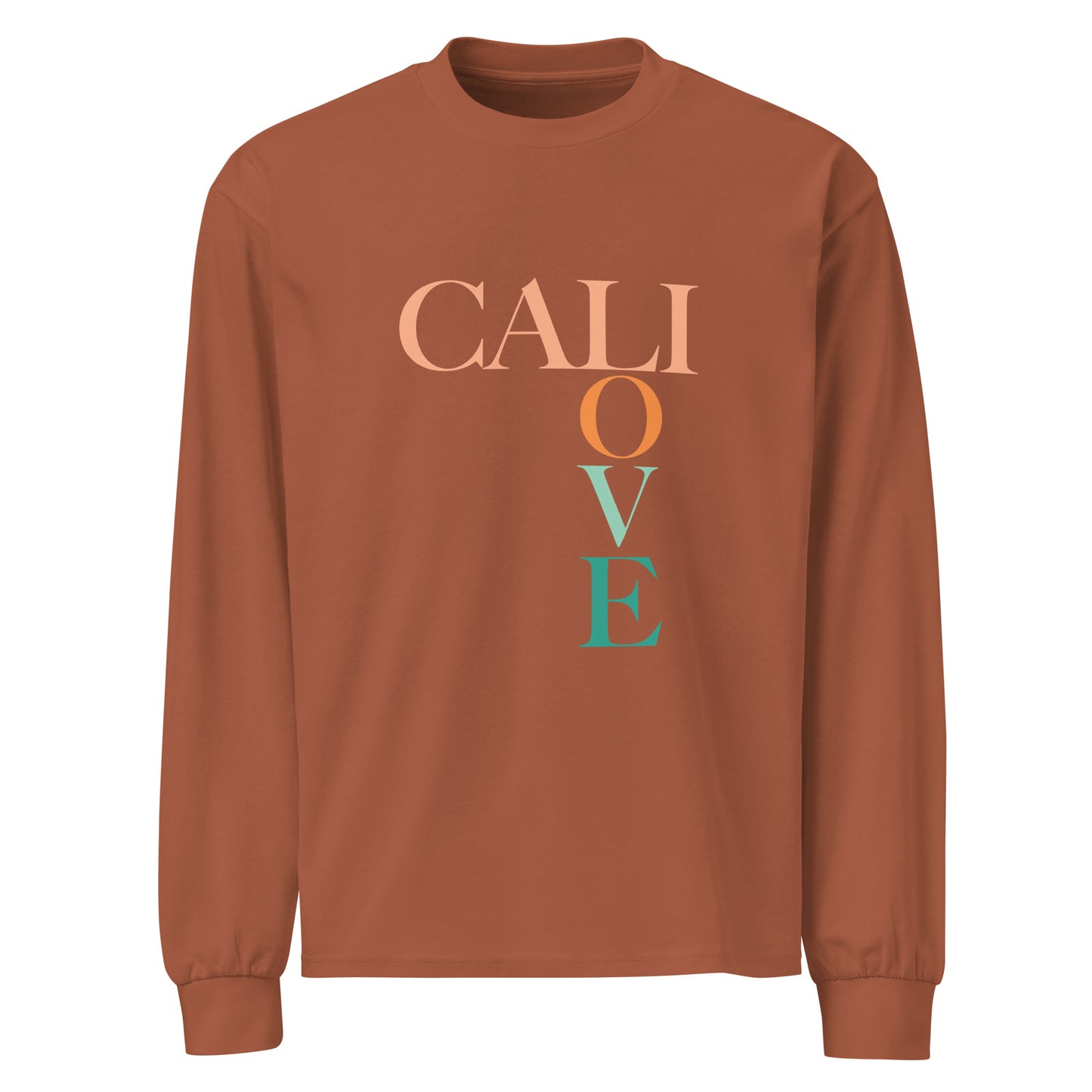 CALI LOVE - Heavyweight Long Sleeve Shirt
