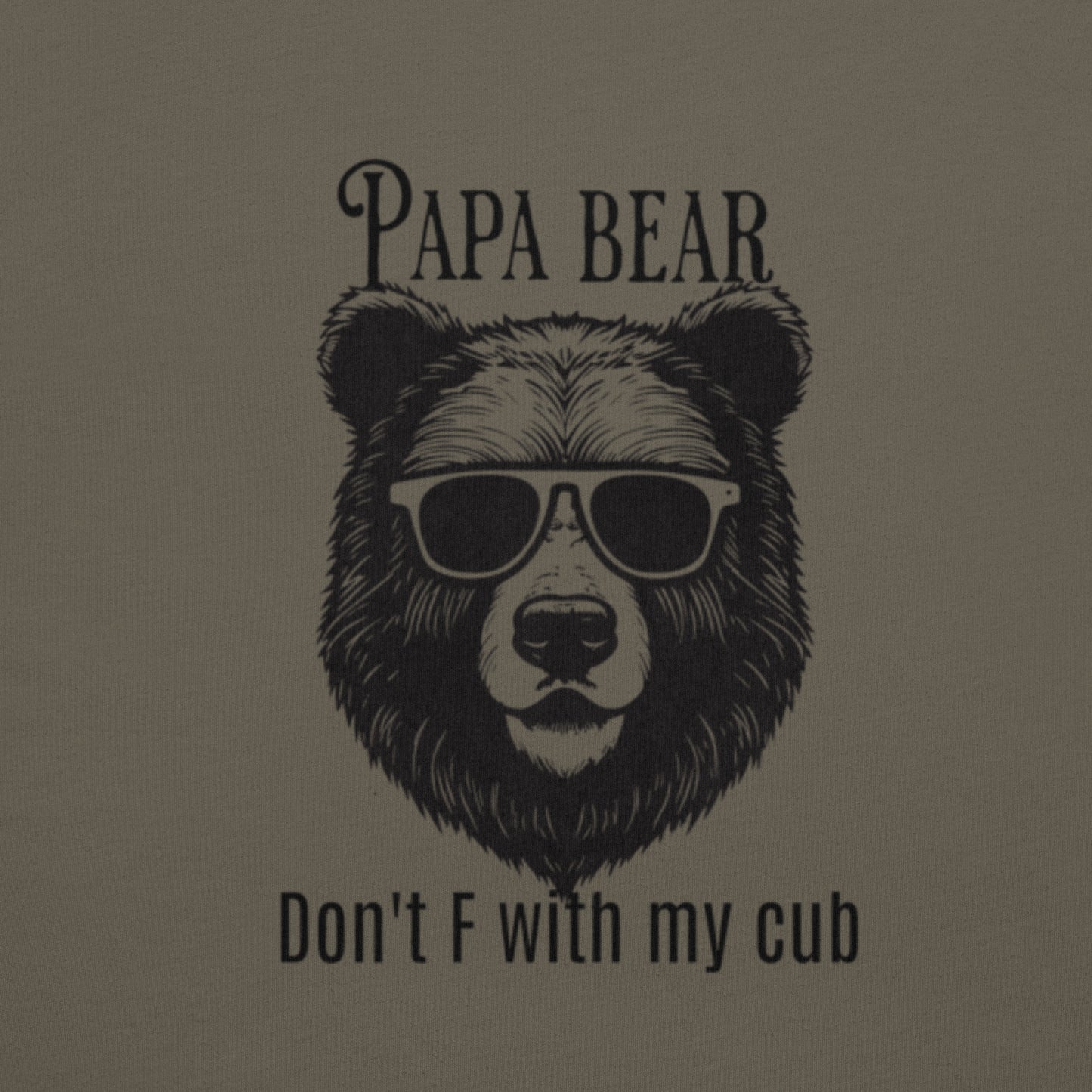 Papa Bear Graphic T-Shirt