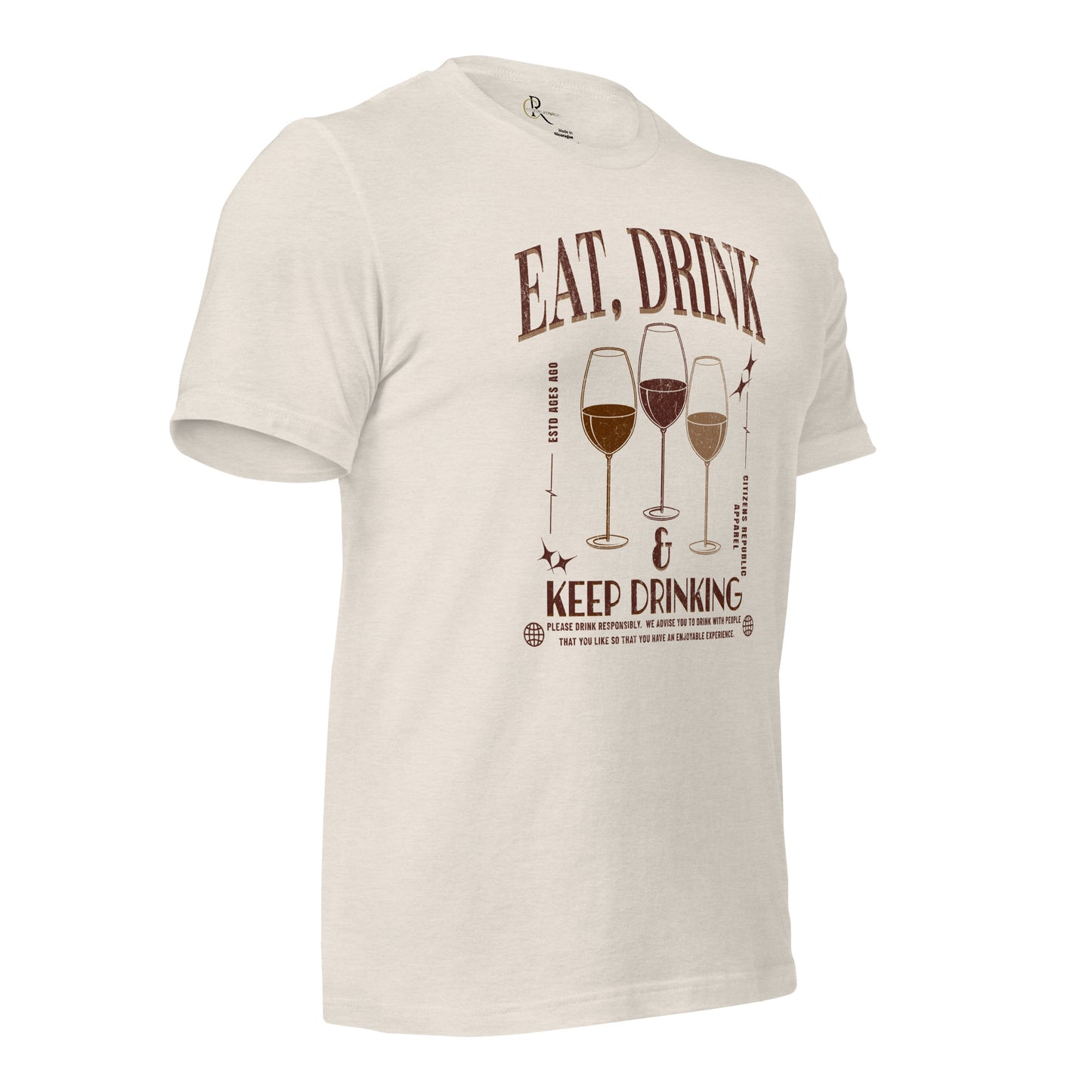 Eat & Drink Graphic T-Shirt