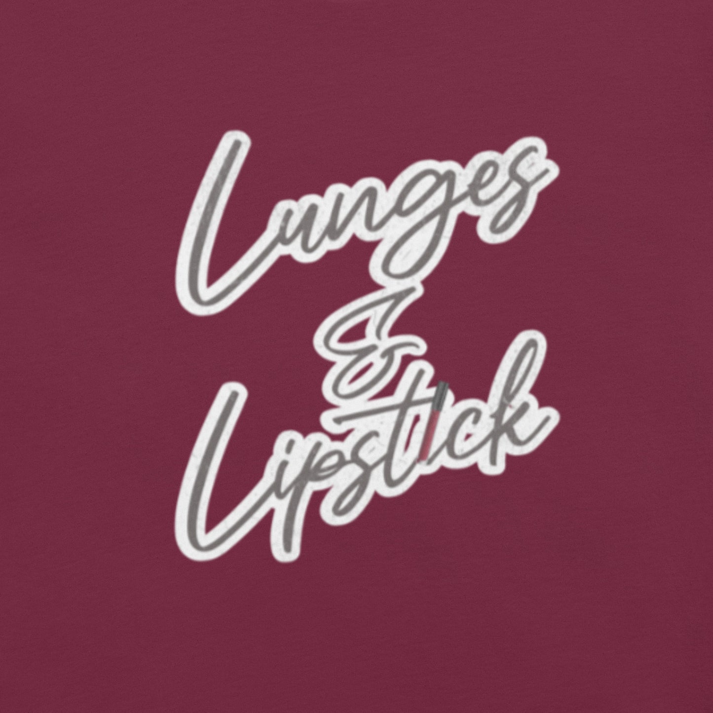 Lunges & Lipstick Graphic T-Shirt