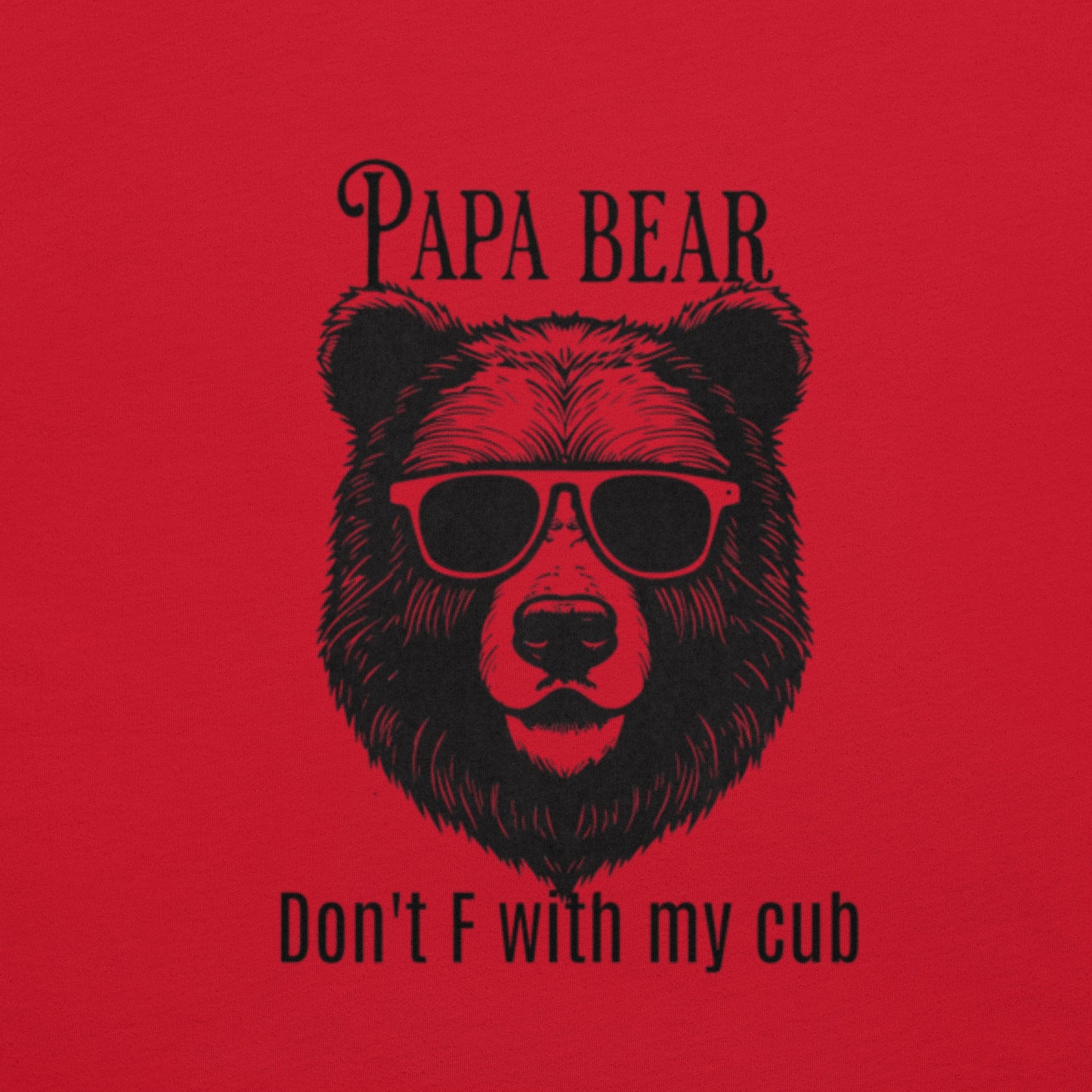 Papa Bear Graphic T-Shirt