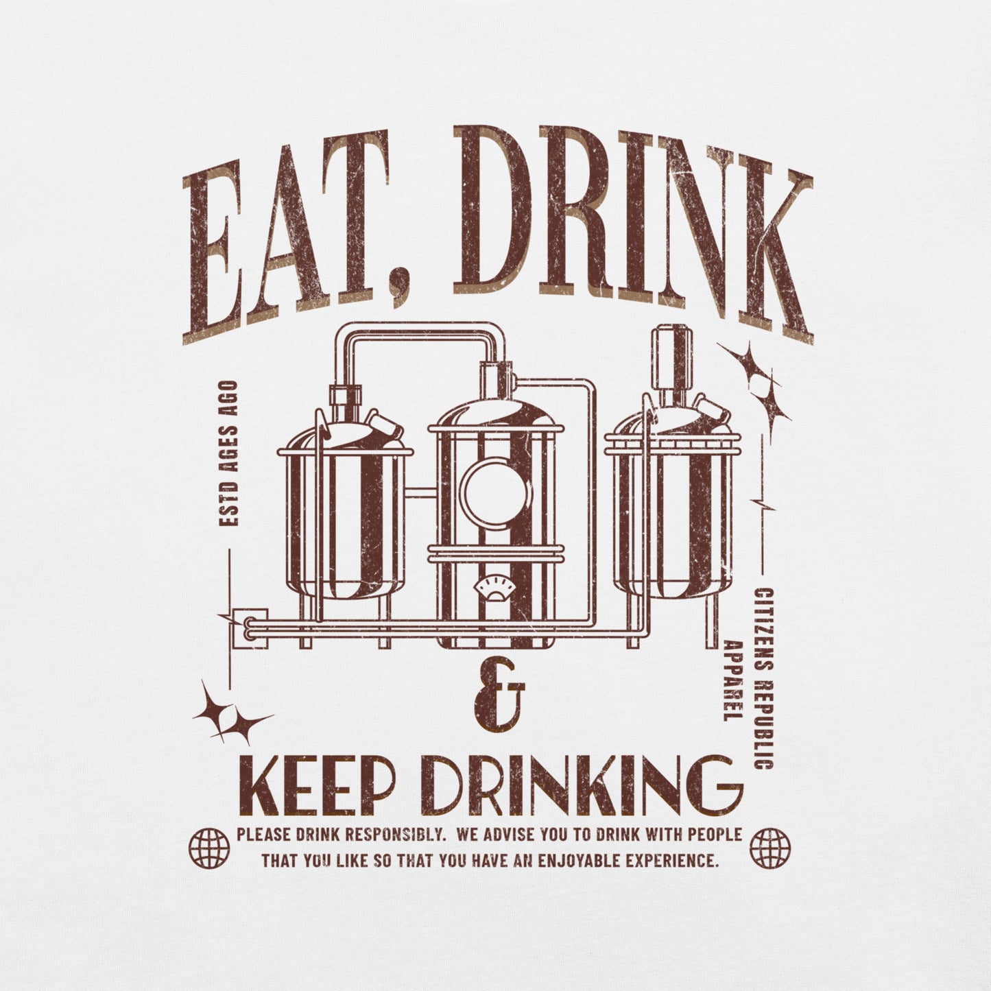 Eat & Drink 2.0 - Graphic T-Shirt