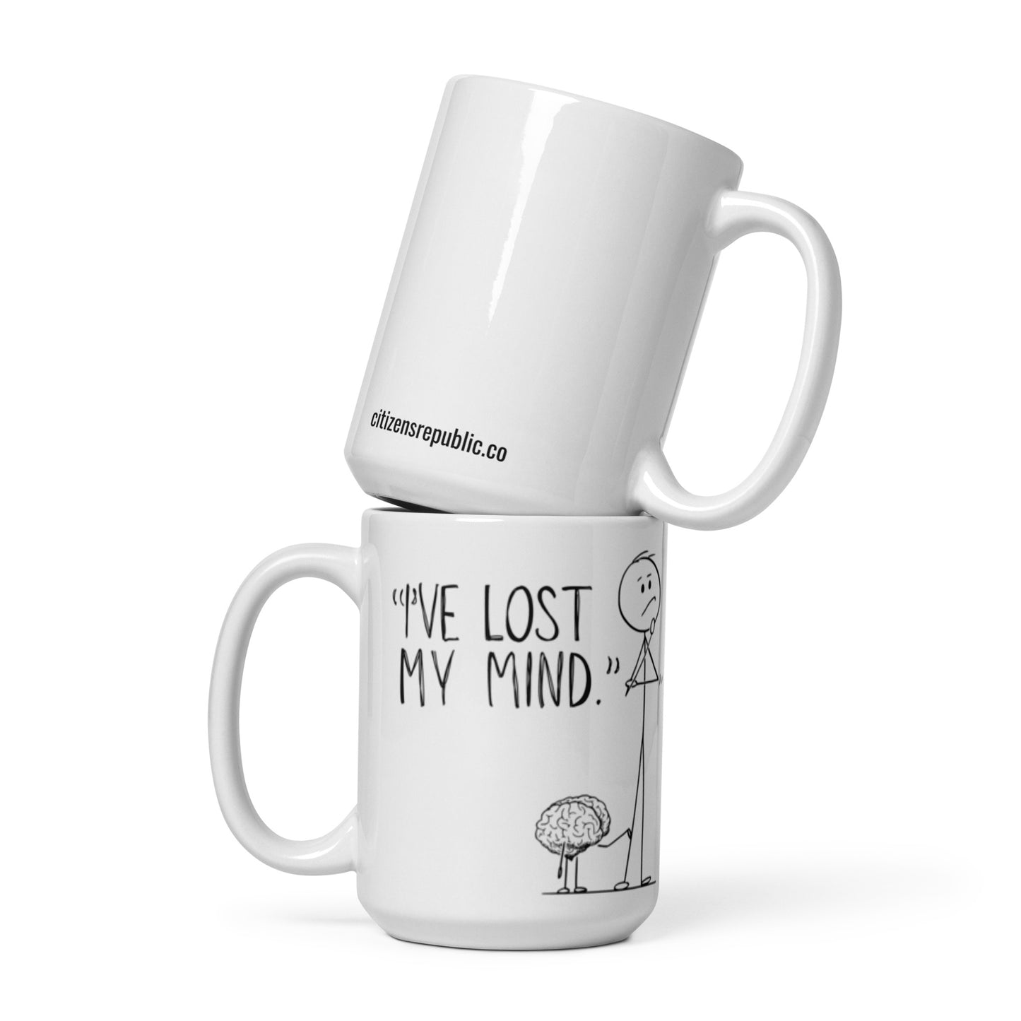 Lost My Mind Ceramic Mug
