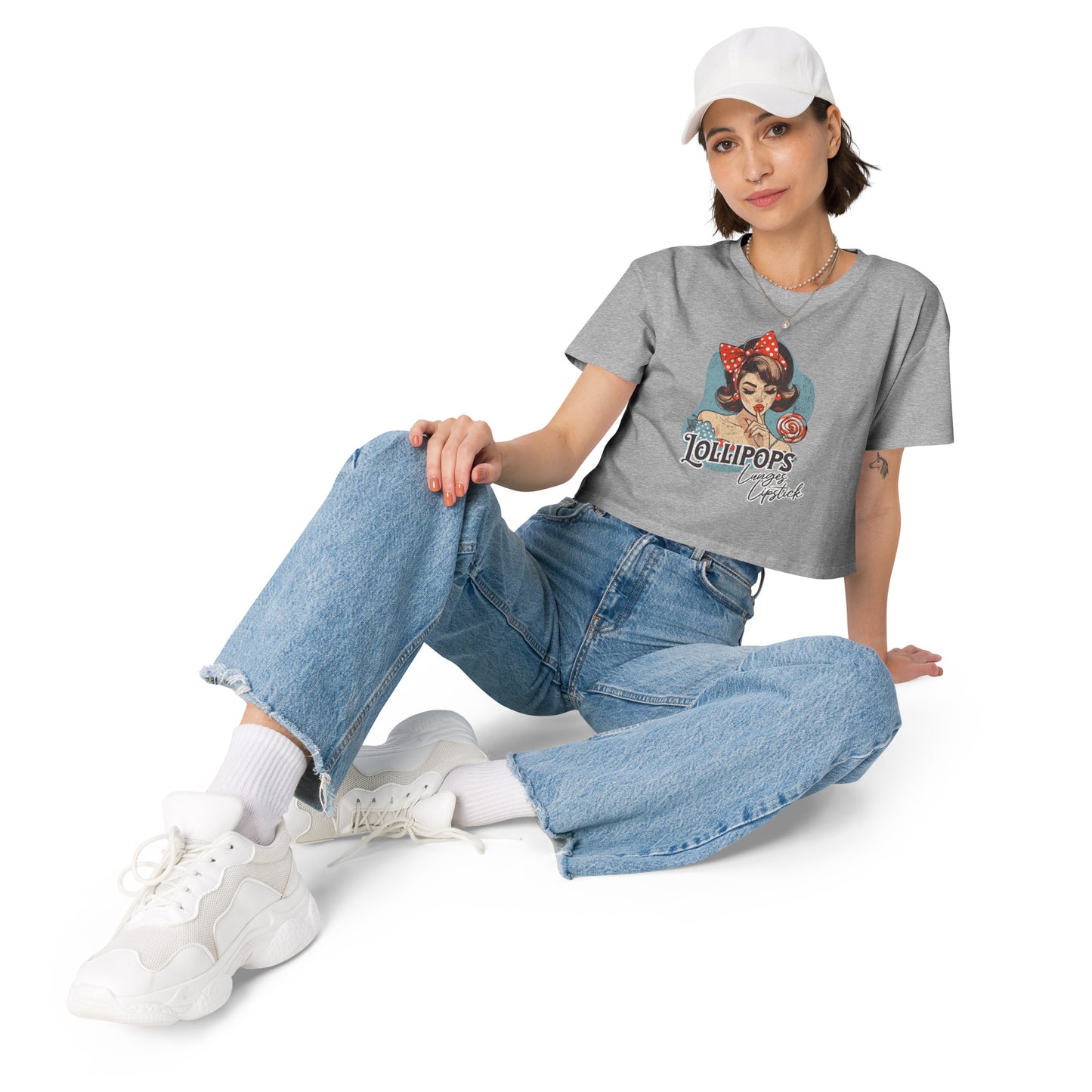 Lollipops & Lunges Crop Top