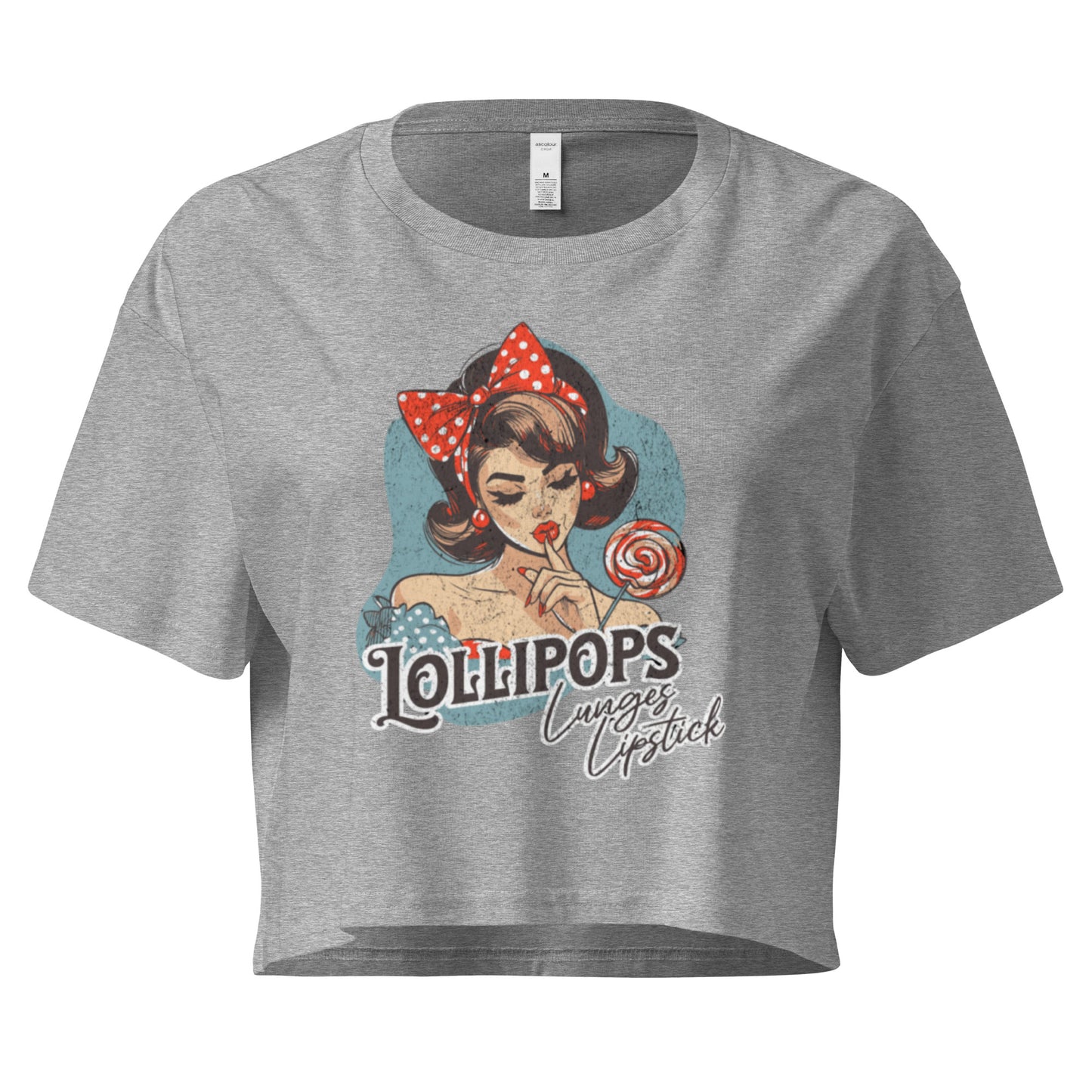 Lollipops & Lunges Crop Top
