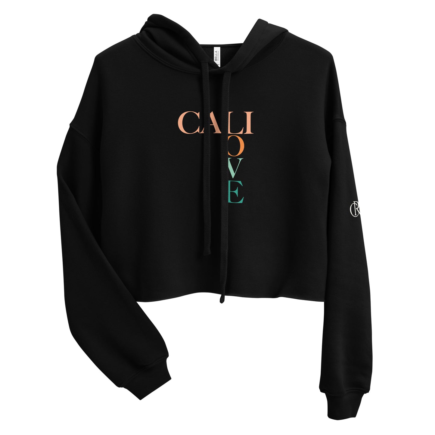 CALI LOVE - Cropped Hoodie Pullover