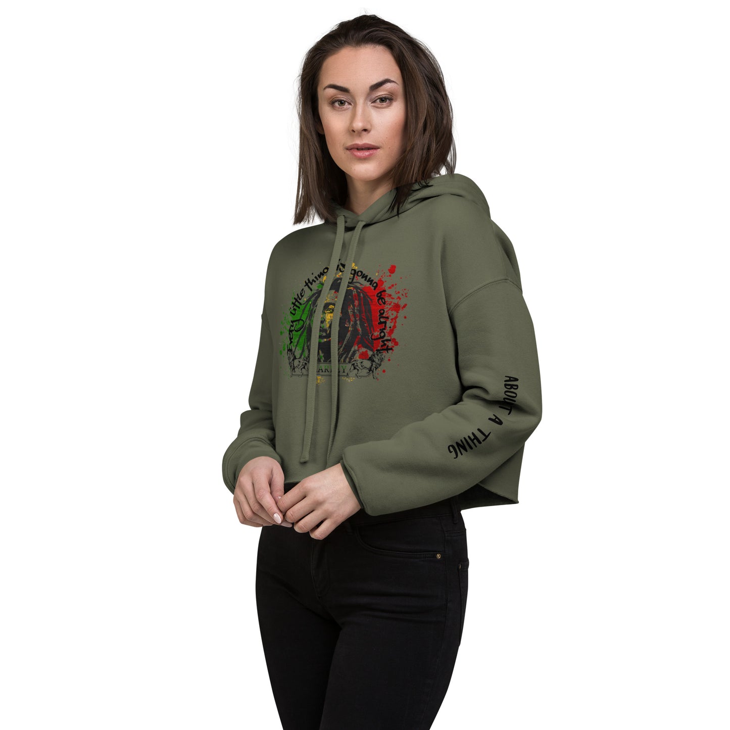 Marley - Cropped Hoodie Pullover