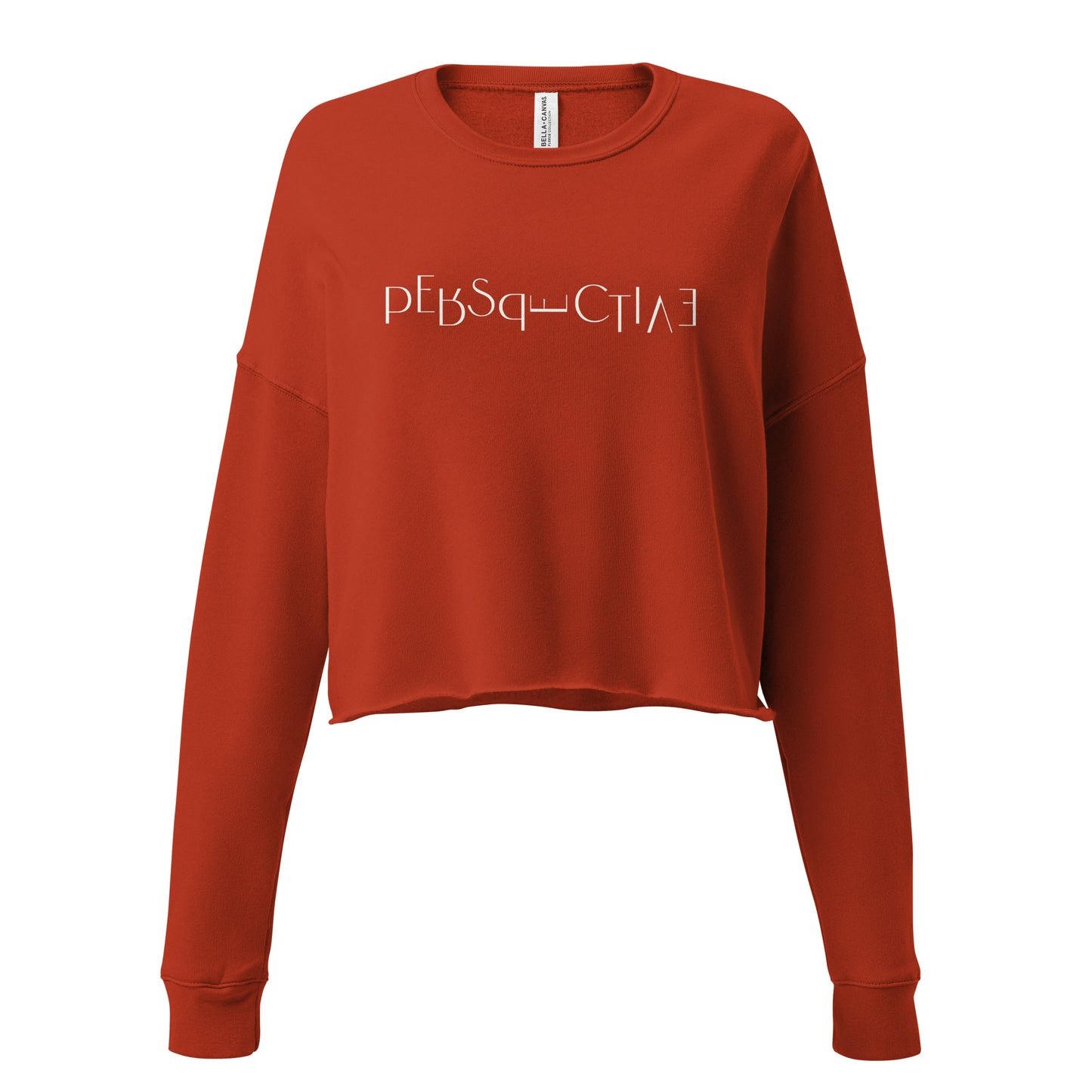Perspective - Cropped Fleece Sweatshirt