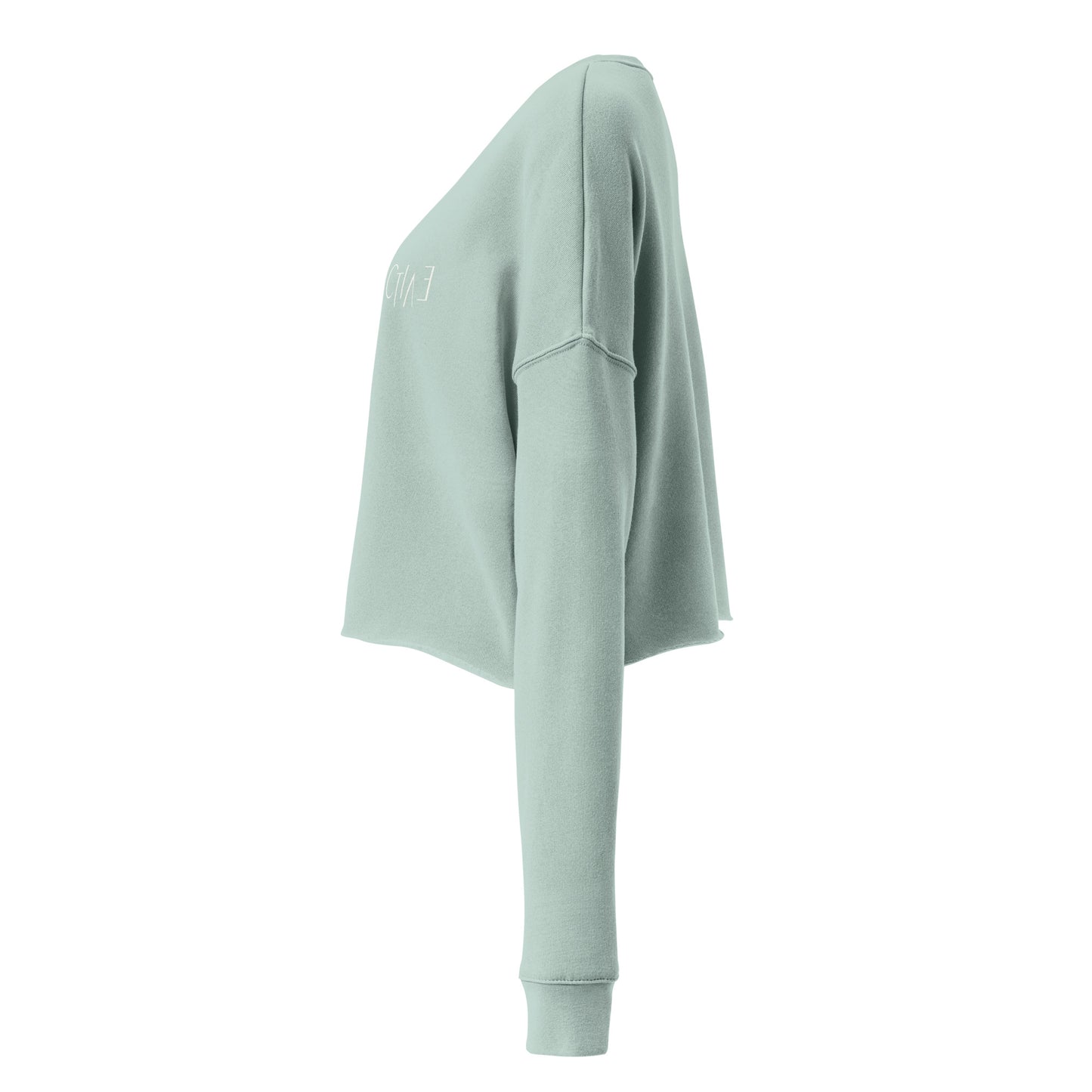 Perspective - Cropped Fleece Sweatshirt