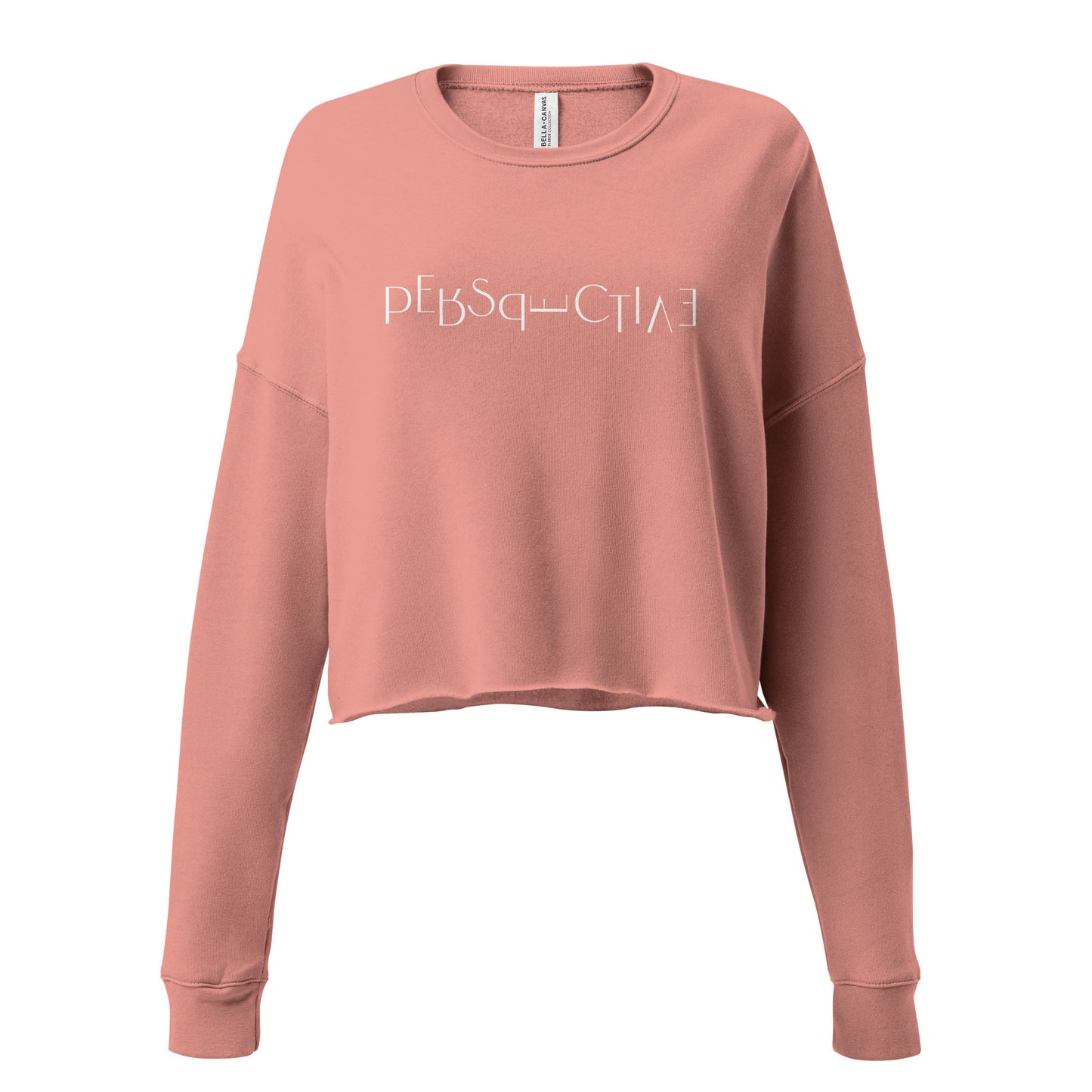 Perspective - Cropped Fleece Sweatshirt