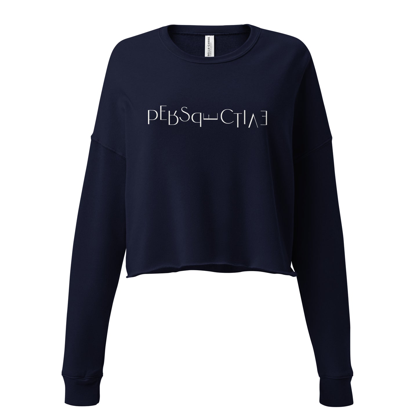 Perspective - Cropped Fleece Sweatshirt