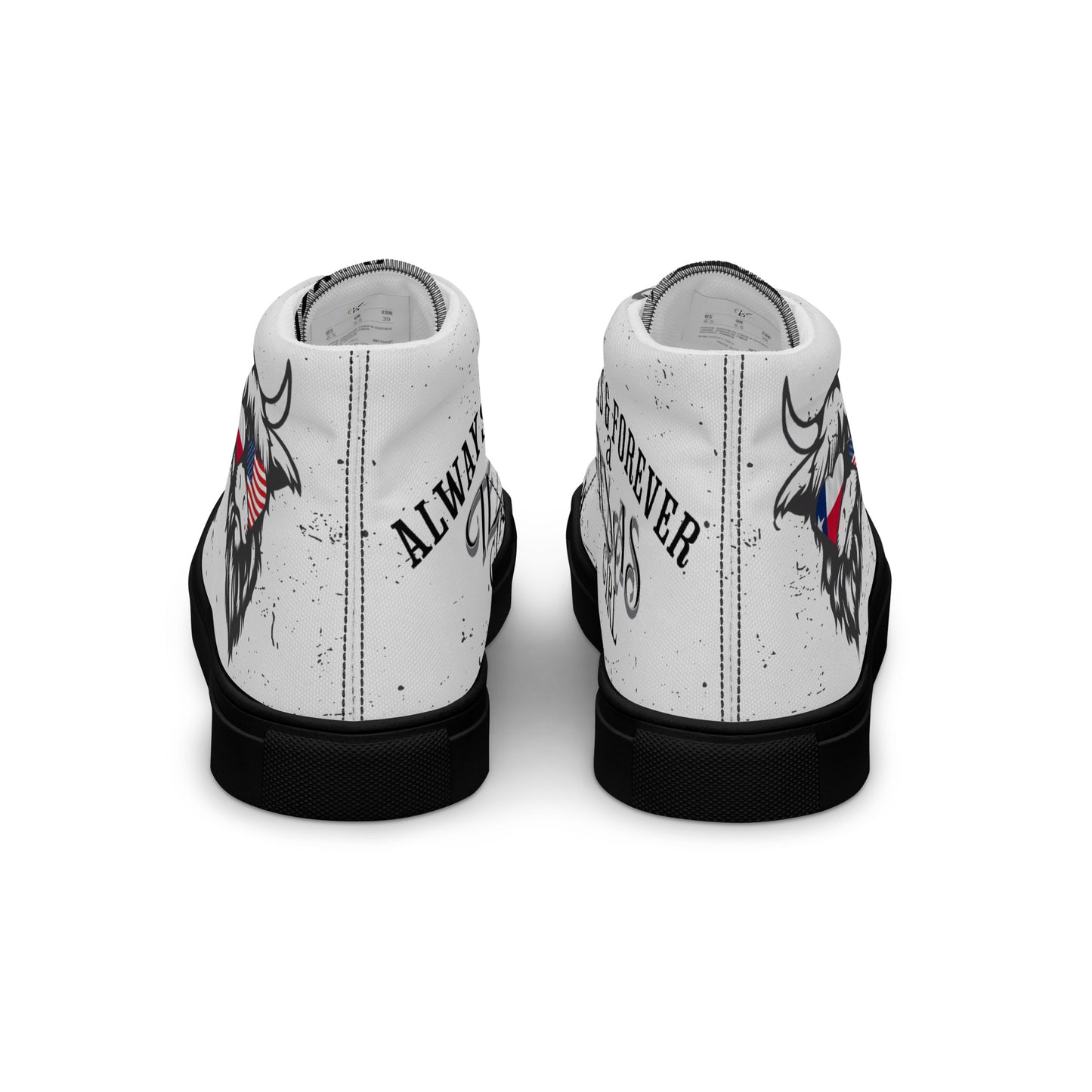 Love My State Womens Canvas High Tops
