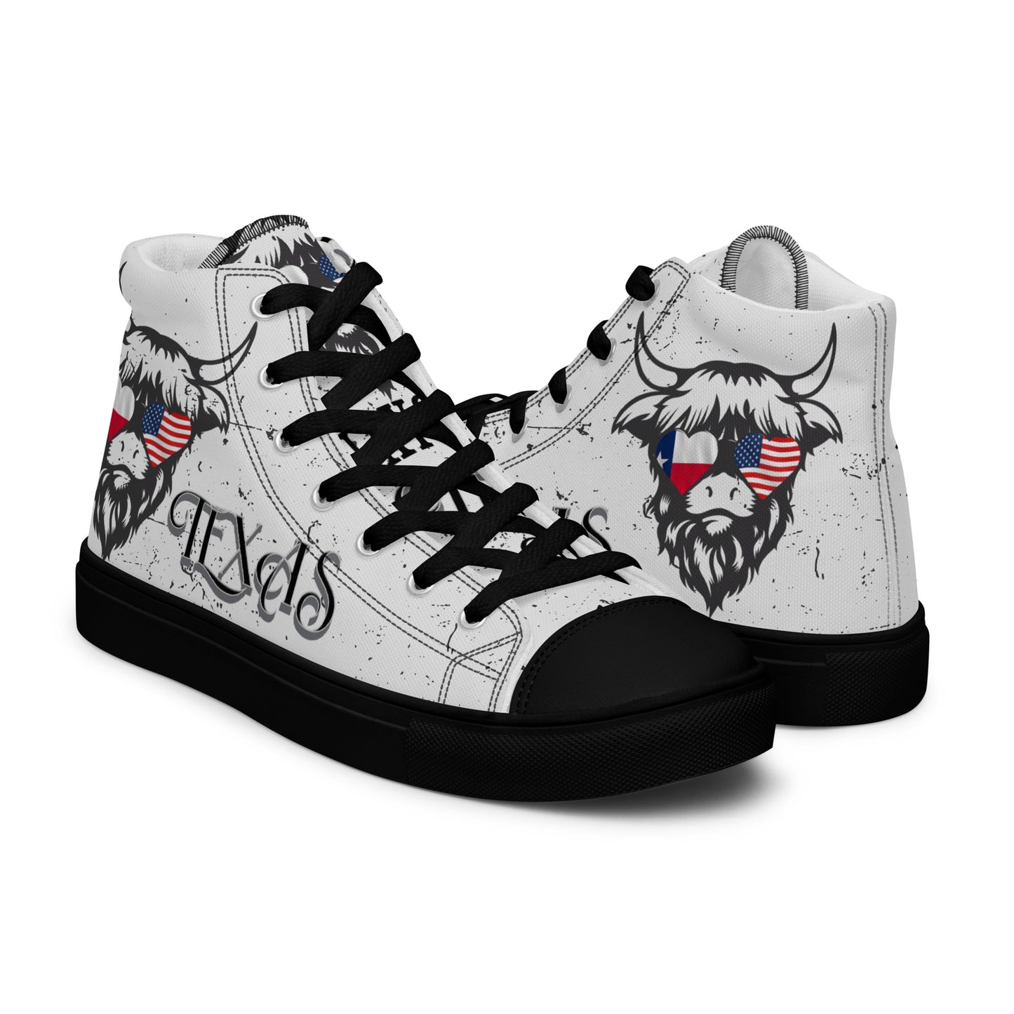 Love My State Womens Canvas High Tops