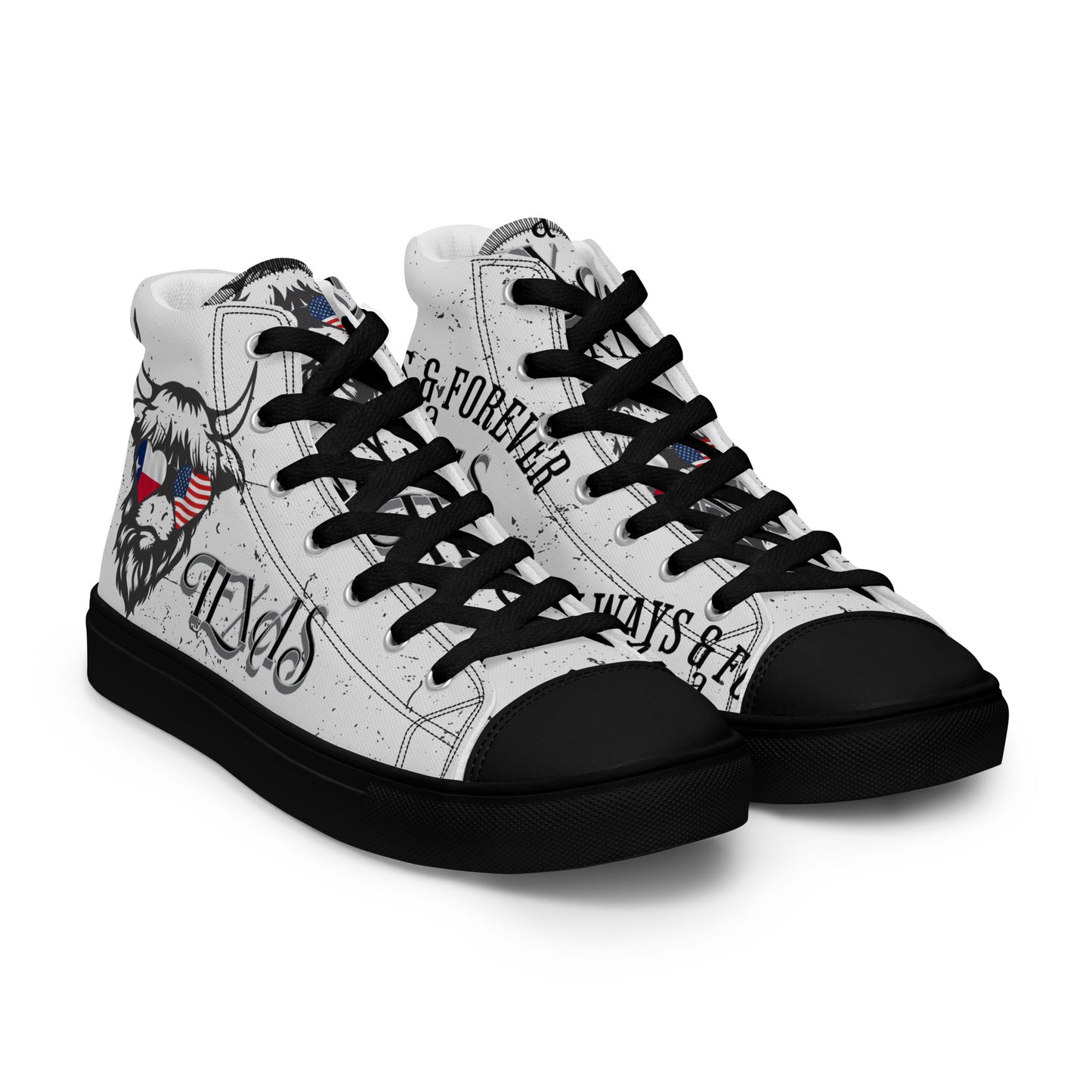 Love My State Womens Canvas High Tops