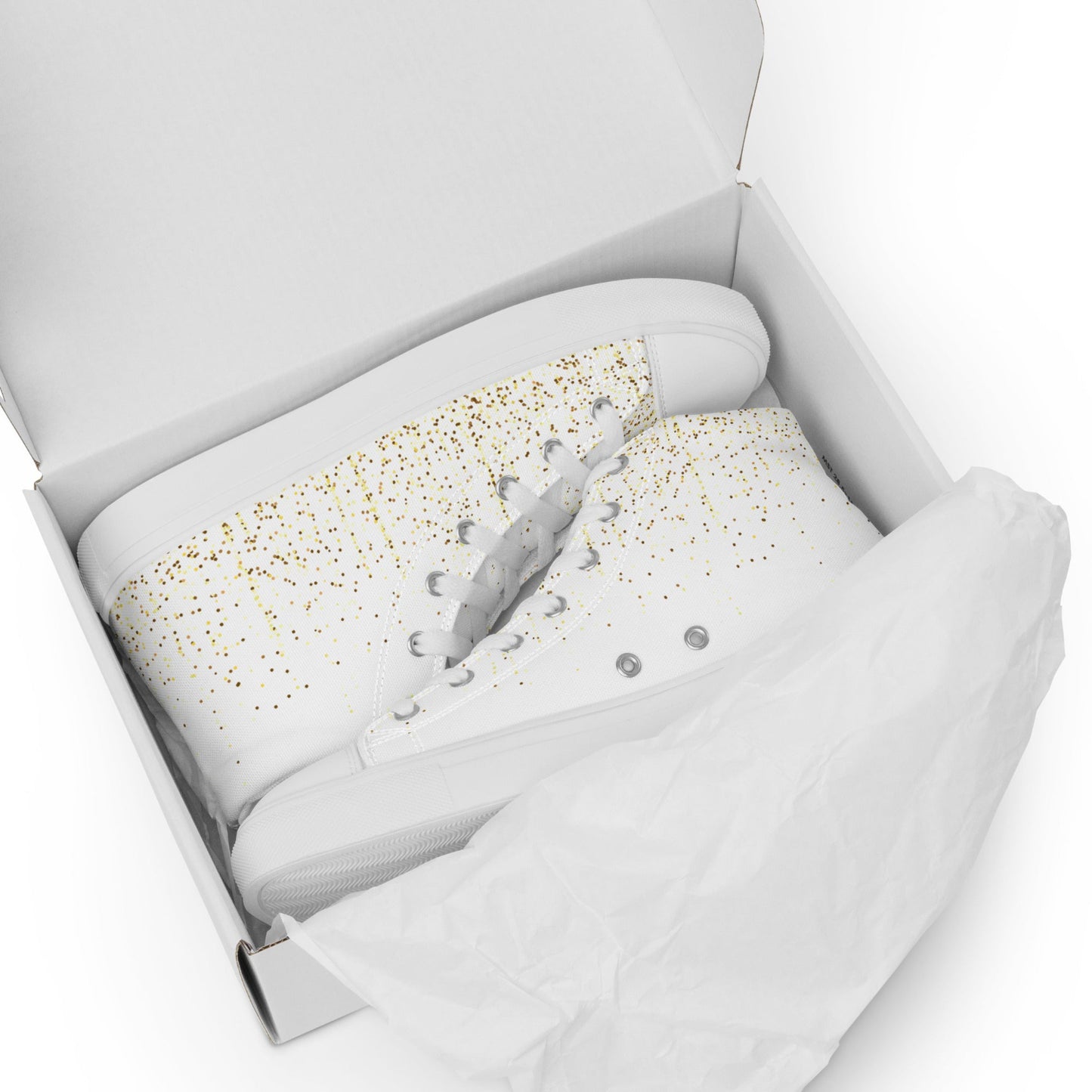 So Golden - Women’s Canvas High Tops
