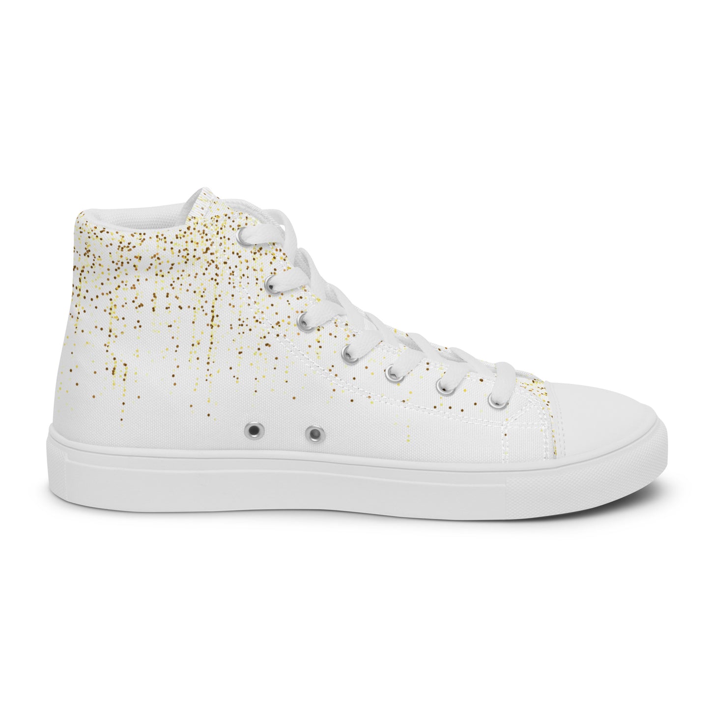 So Golden - Women’s Canvas High Tops