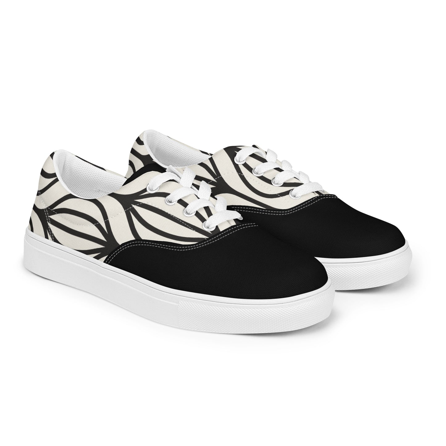 A Little Modern Womens Canvas Lace-Ups