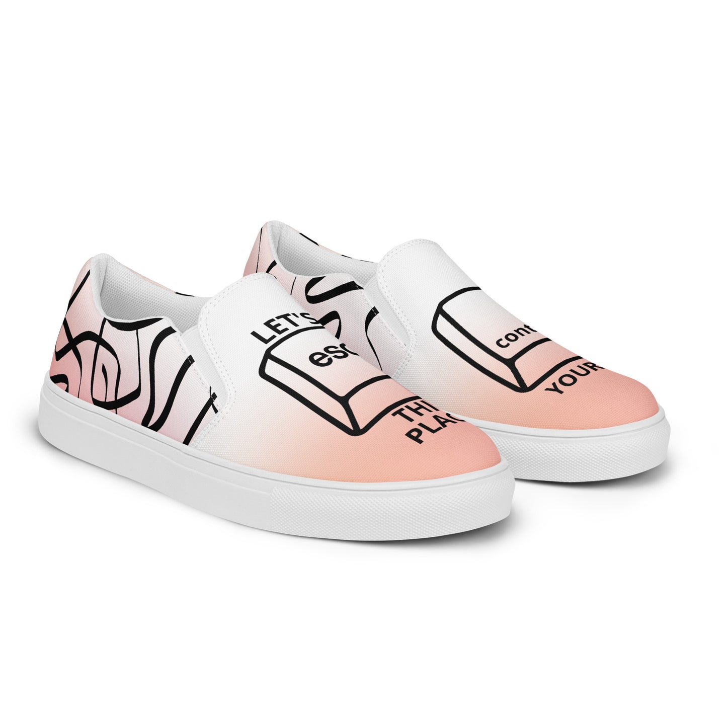 Feelings 2.0 - Women's Canvas Slip-On Sneakers