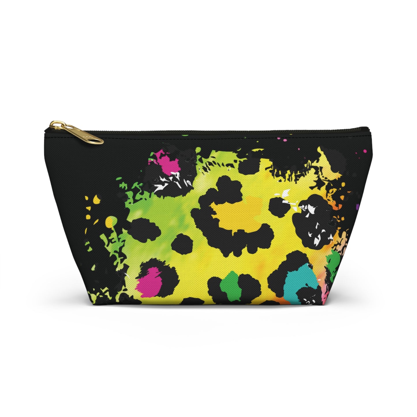 Neon & Leopard Accessory Pouch