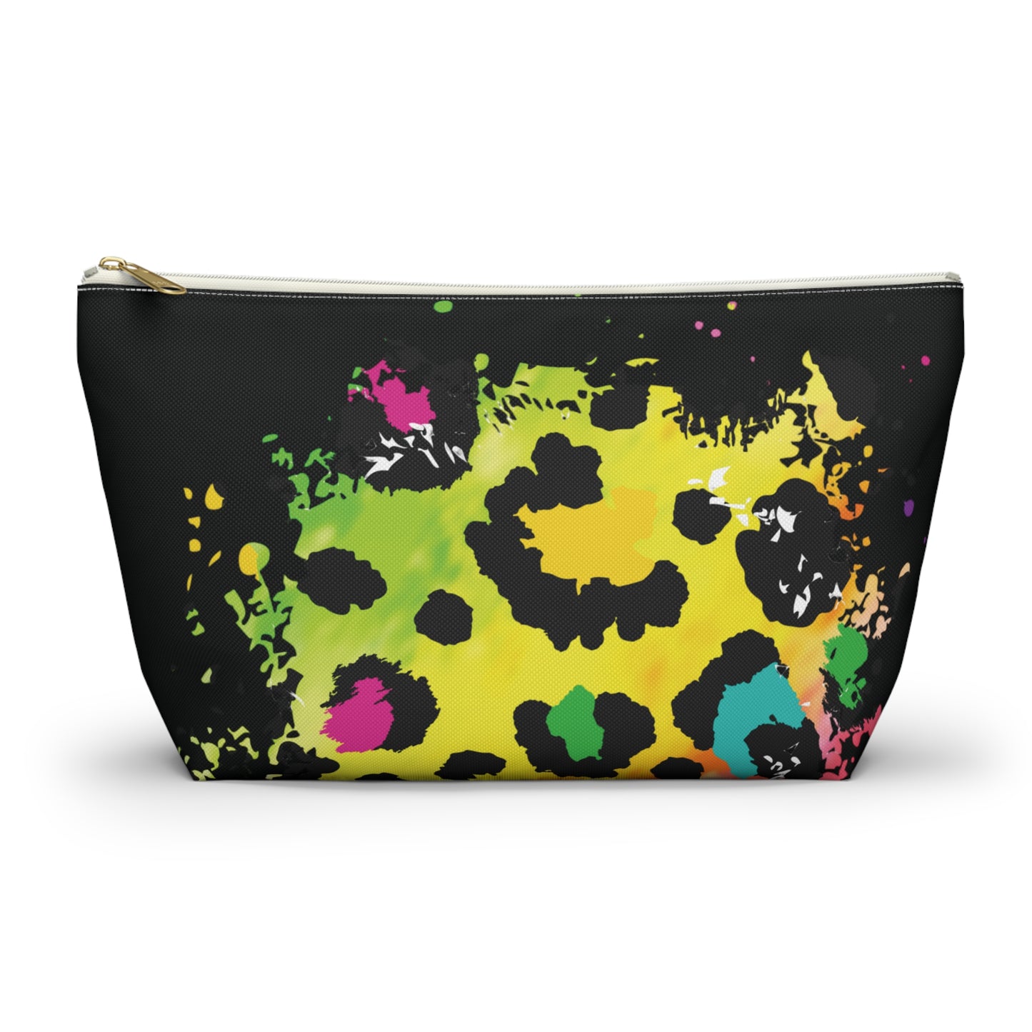 Neon & Leopard Accessory Pouch
