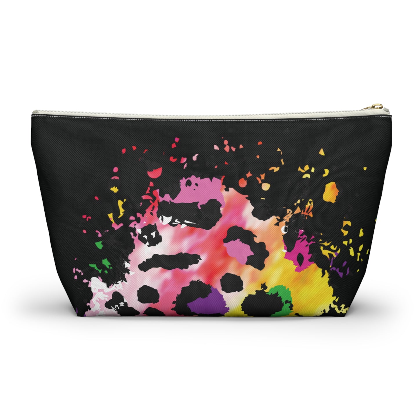 Neon & Leopard Accessory Pouch
