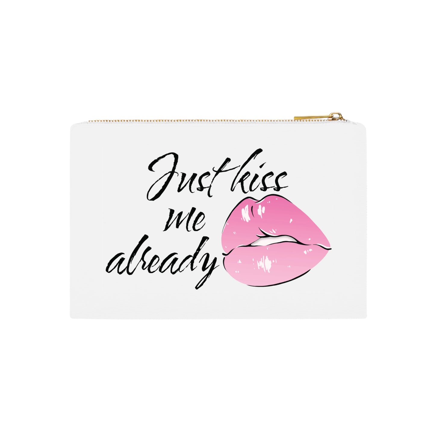 Just Kiss Me Cosmetic Bag