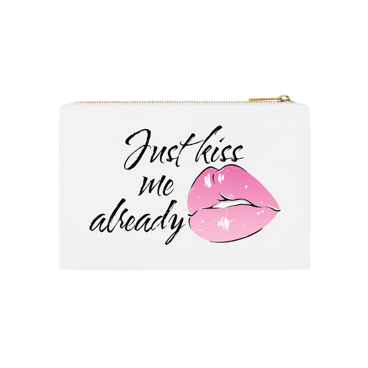 Just Kiss Me Cosmetic Bag