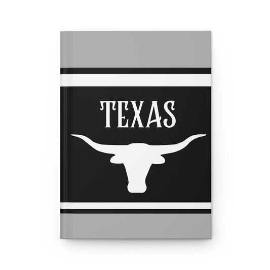 Texas Longhorn Hardcover Journal