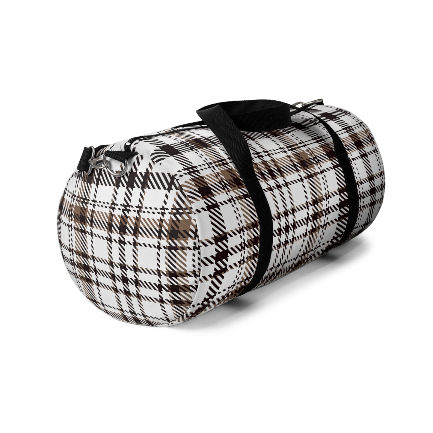 Plaid & Neutral - Duffel Bag