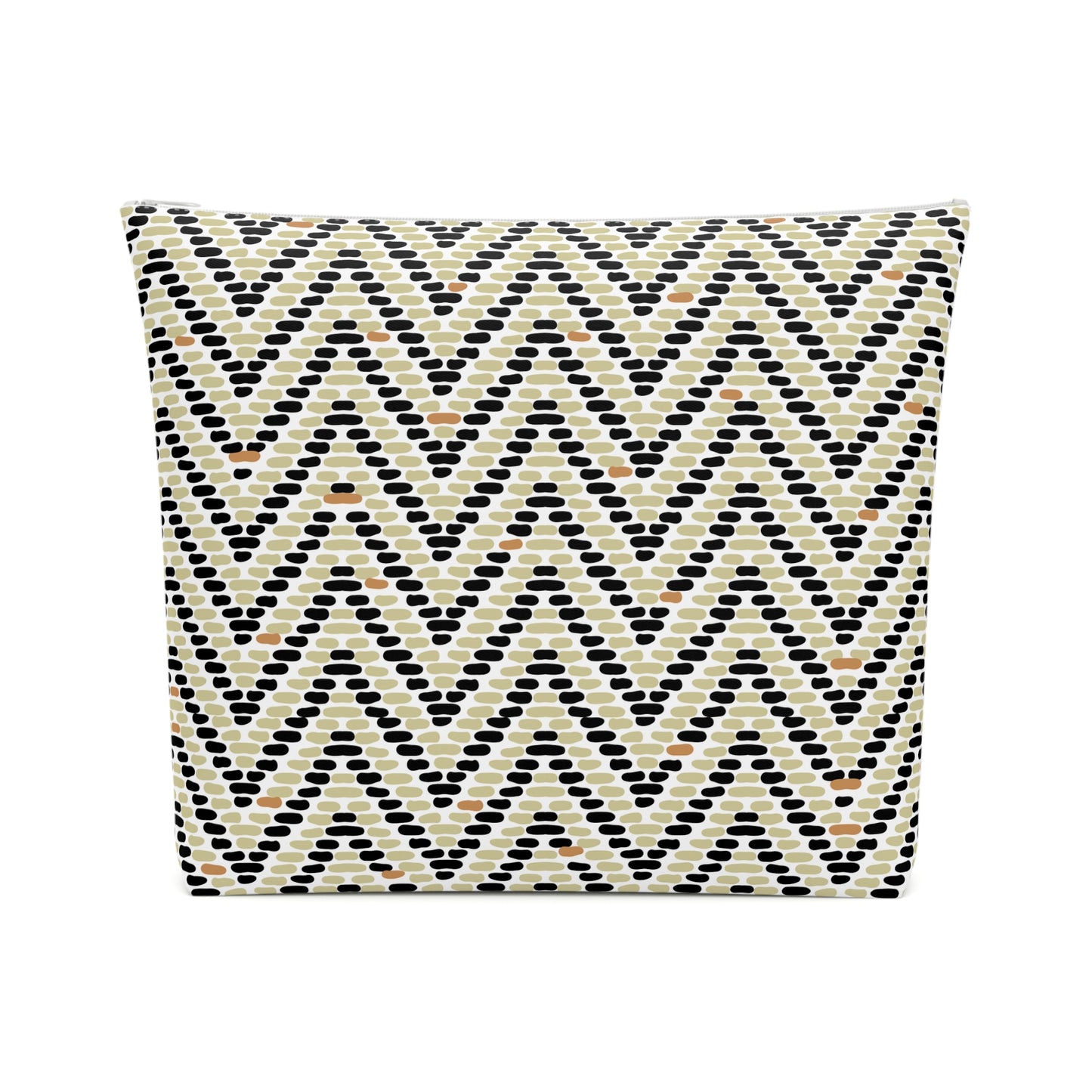 Zig & Zag Chevron - Cotton Cosmetic Bag