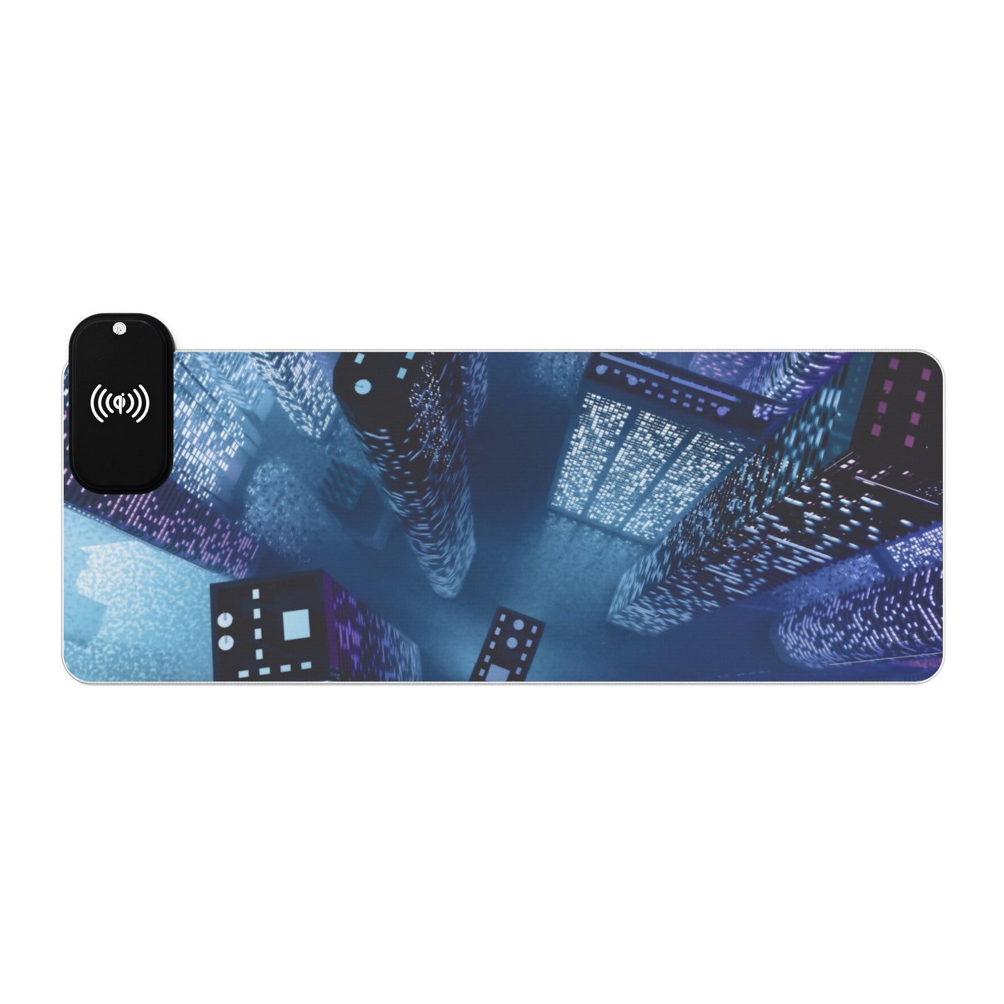 CyberPunk - LED Gaming Mouse Pad with Wireless Charging
