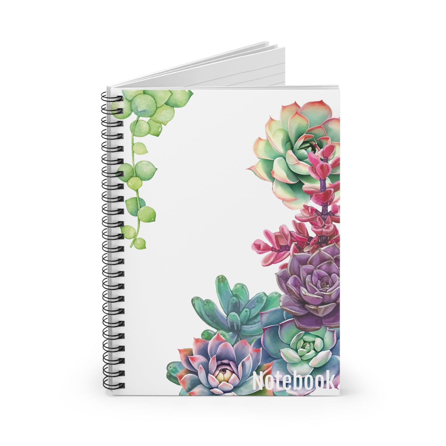 Succulent Lover Spiral Notebook