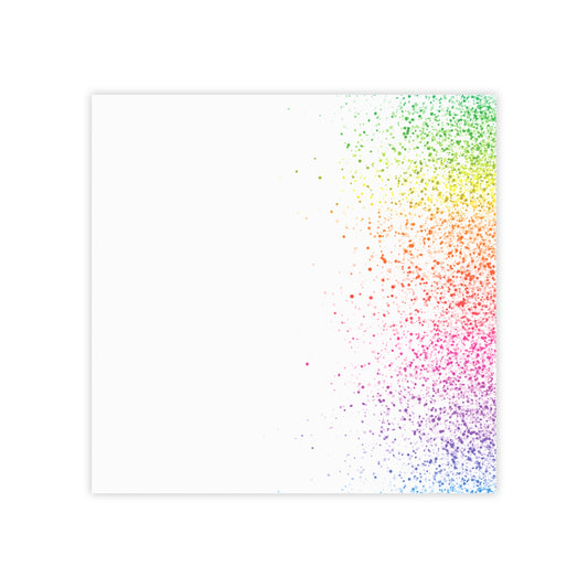 Rainbow Overspray Post-it® Note Pads