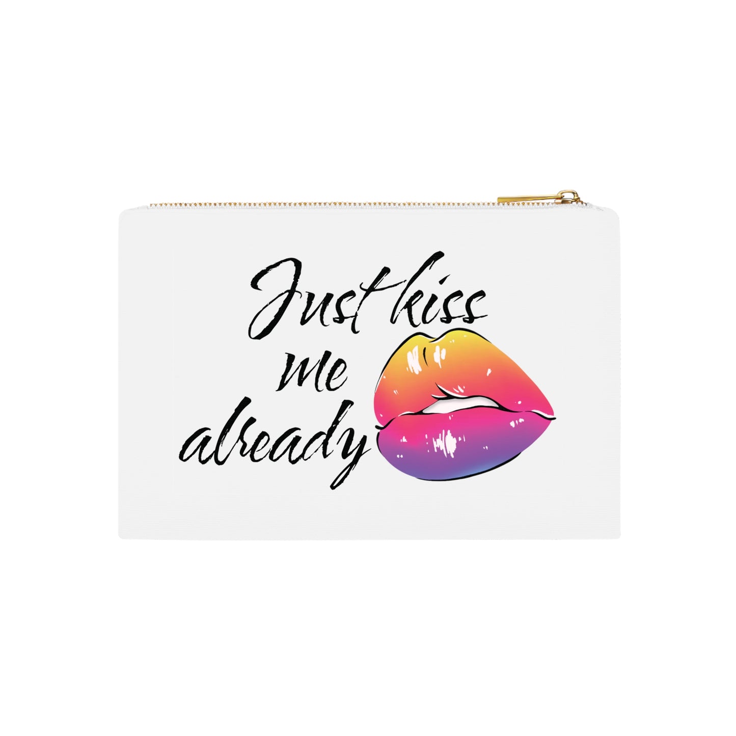 Just Kiss Me 2.0 Cosmetic Bag