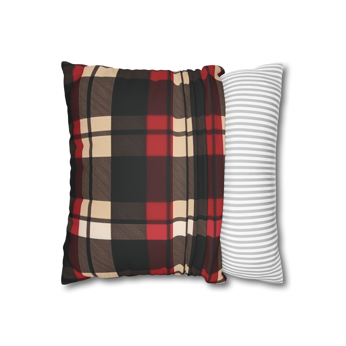 Holiday Cheer - Faux Suede Decorative Pillow Cover