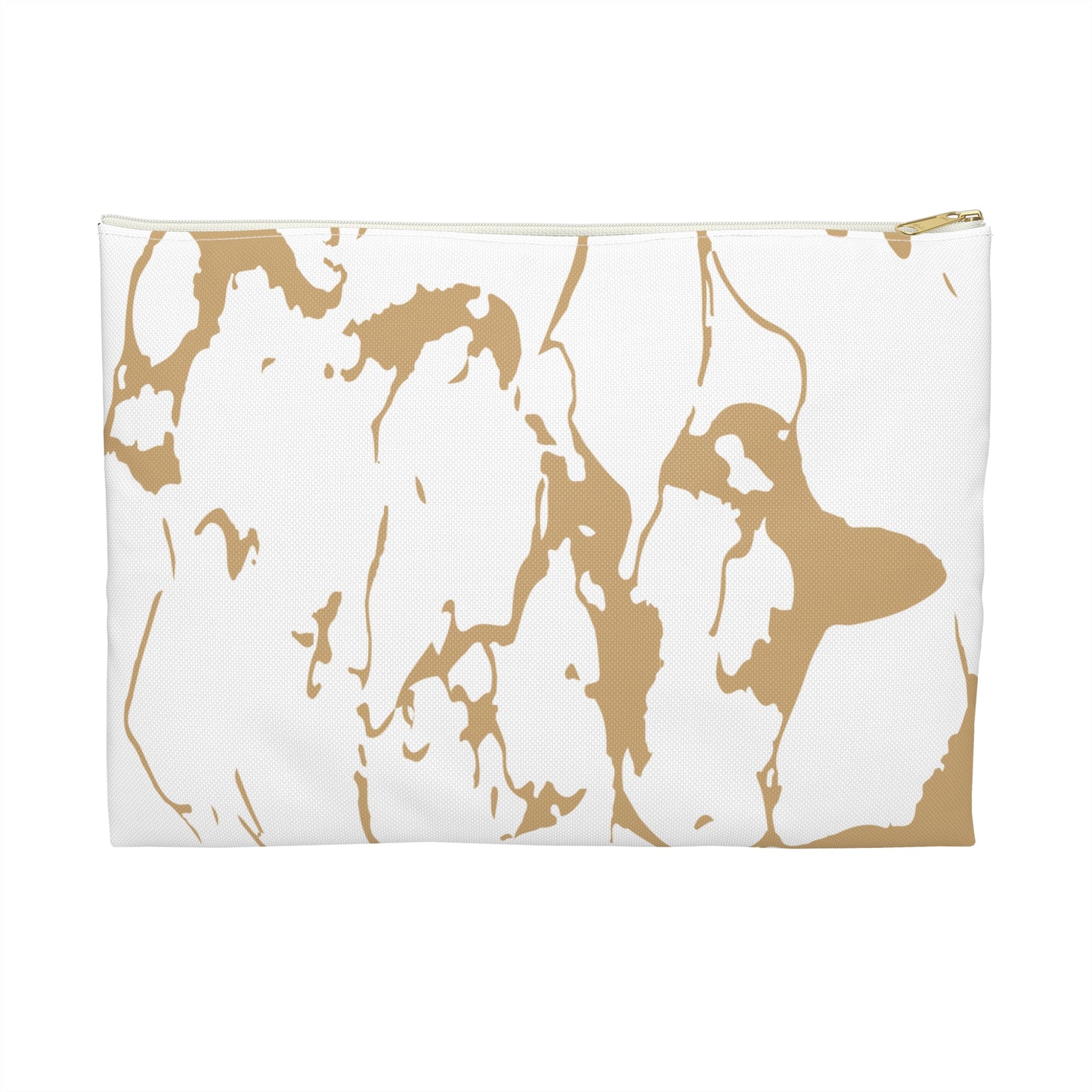 Gold Marble Top - Accessory Pouch