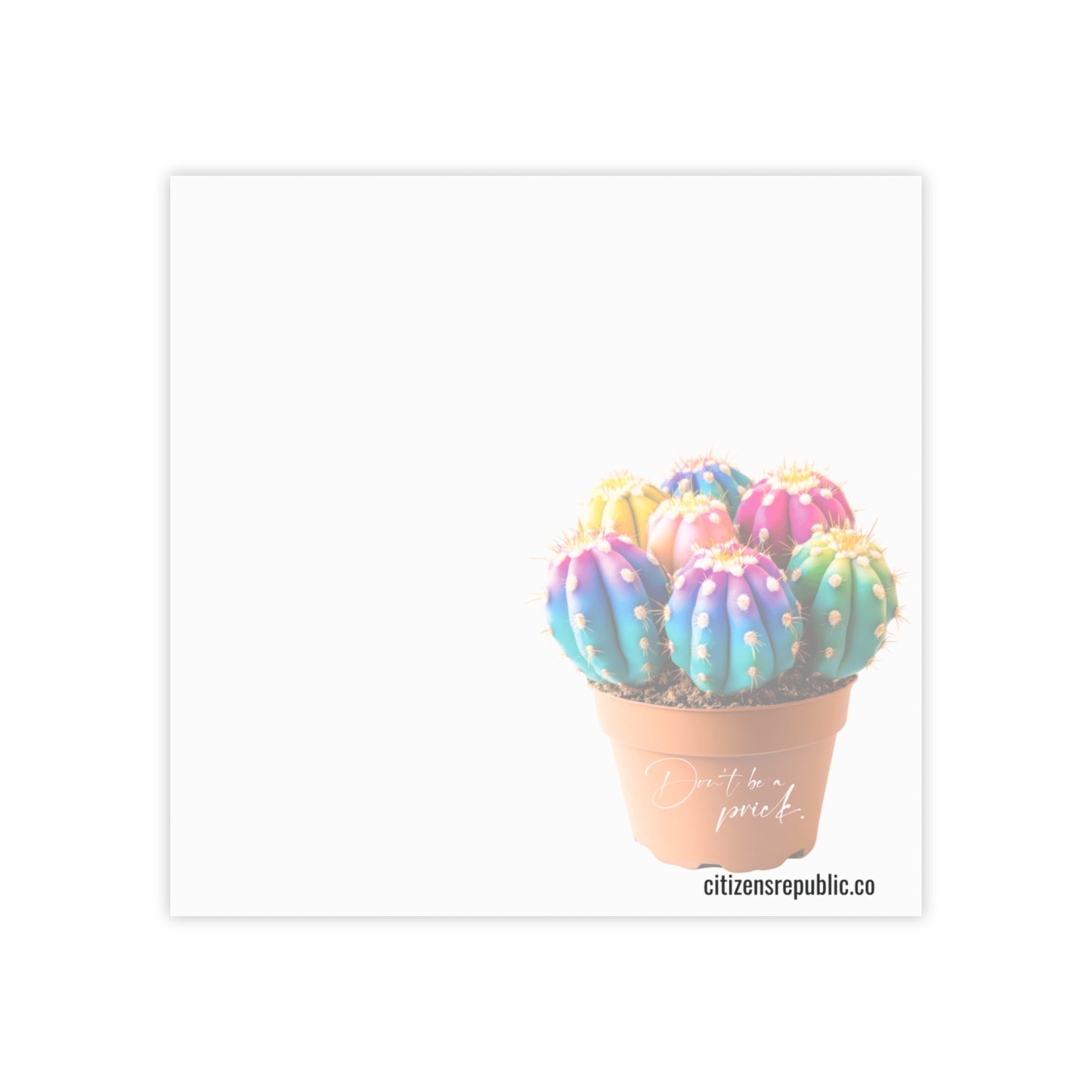 No Pricks Please Post-it® Note Pads