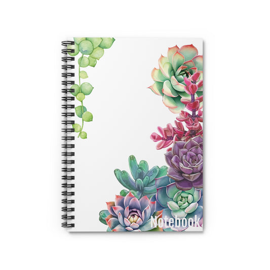 Succulent Lover Spiral Notebook