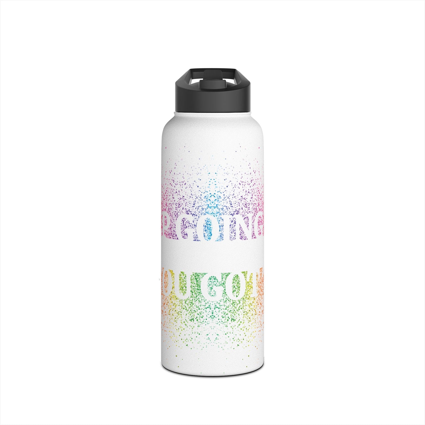 Overspray Stainless Steel Water Bottle w/ Standard Lid