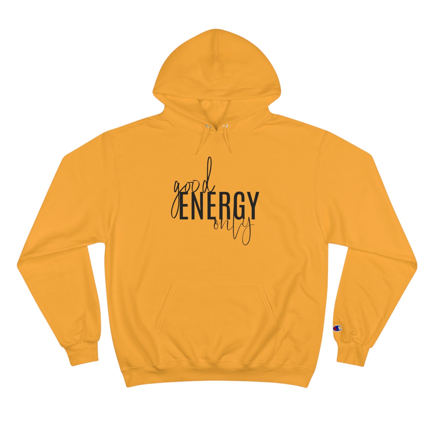 Good Energy - Champion Eco Fleece Hoodie Pullover