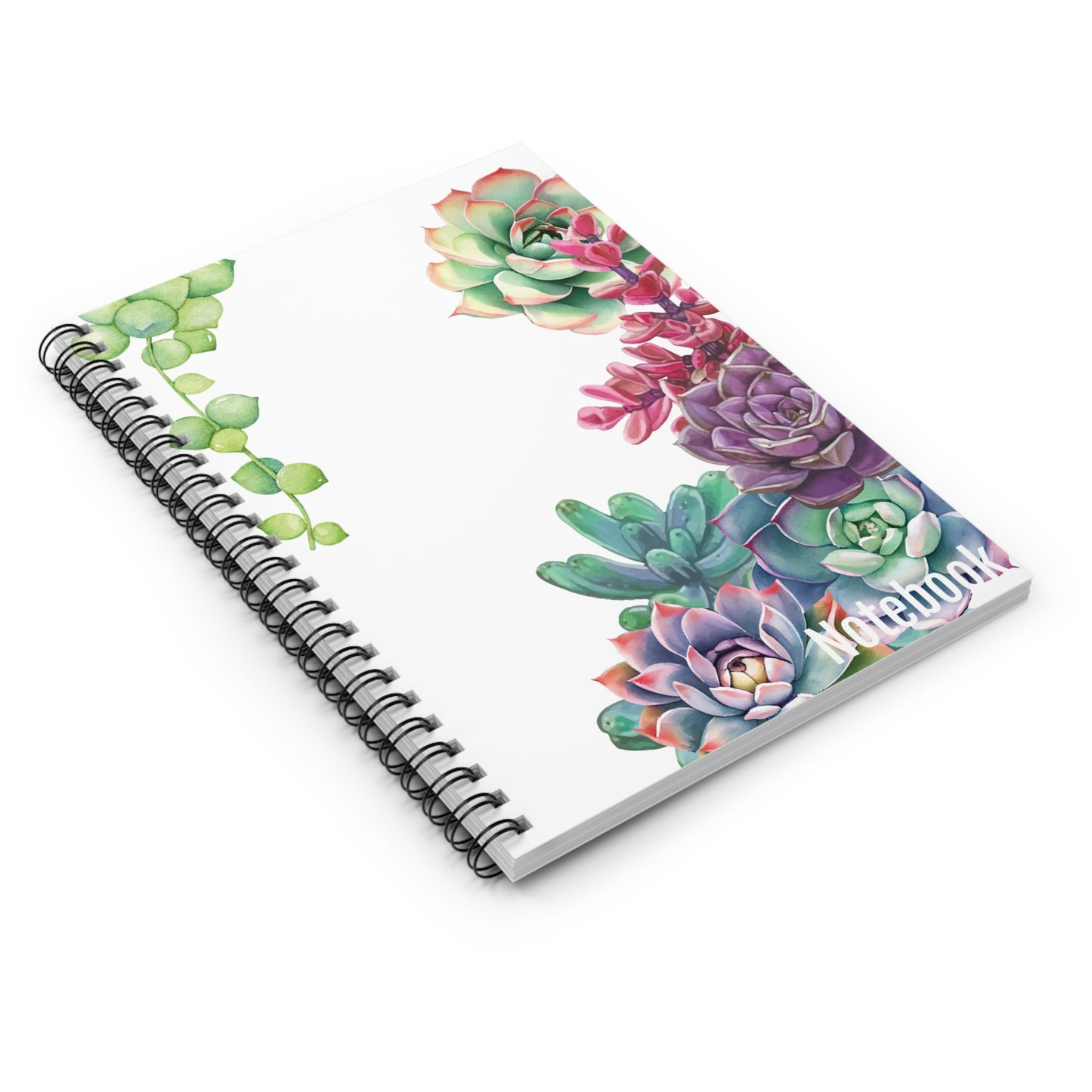 Succulent Lover Spiral Notebook