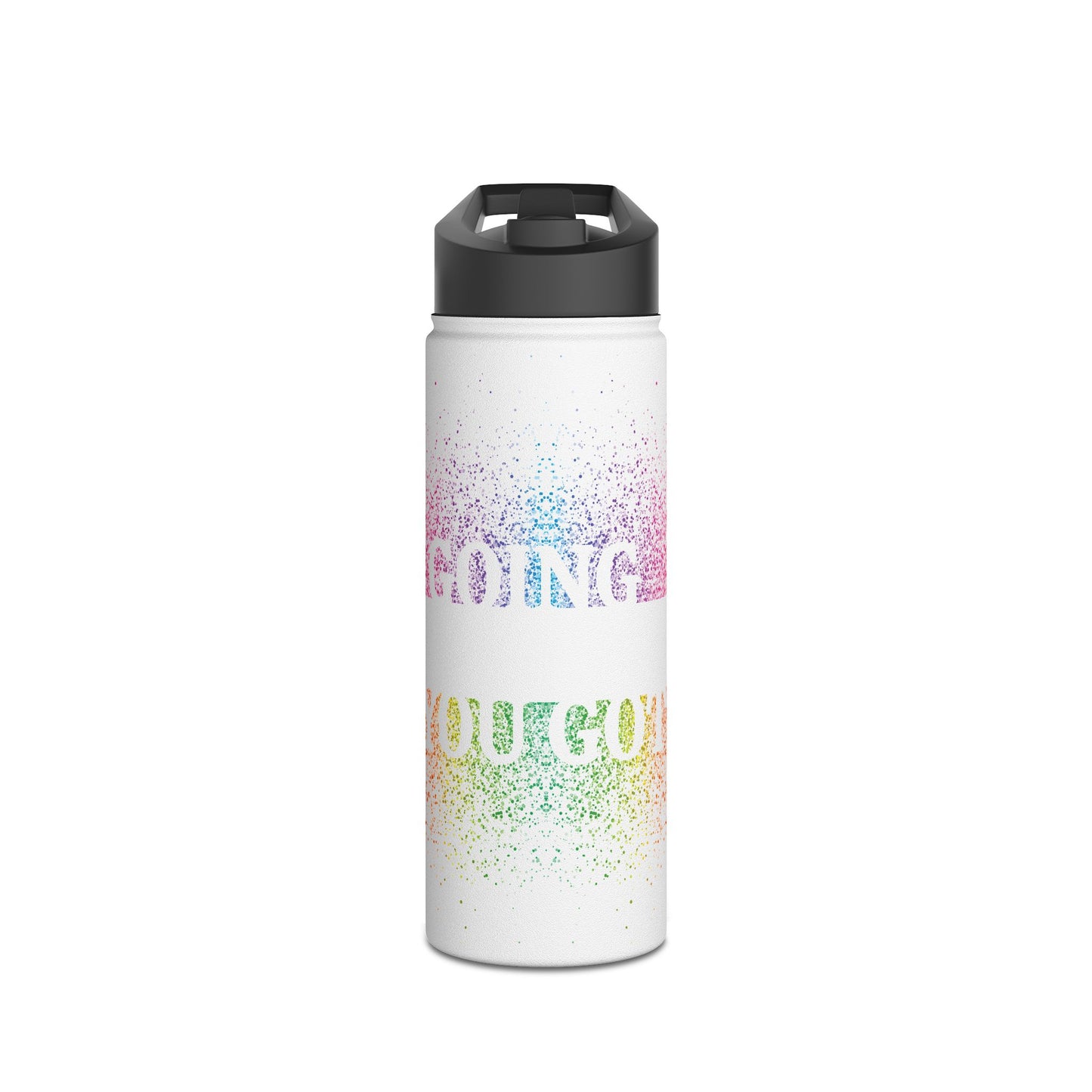 Overspray Stainless Steel Water Bottle w/ Standard Lid