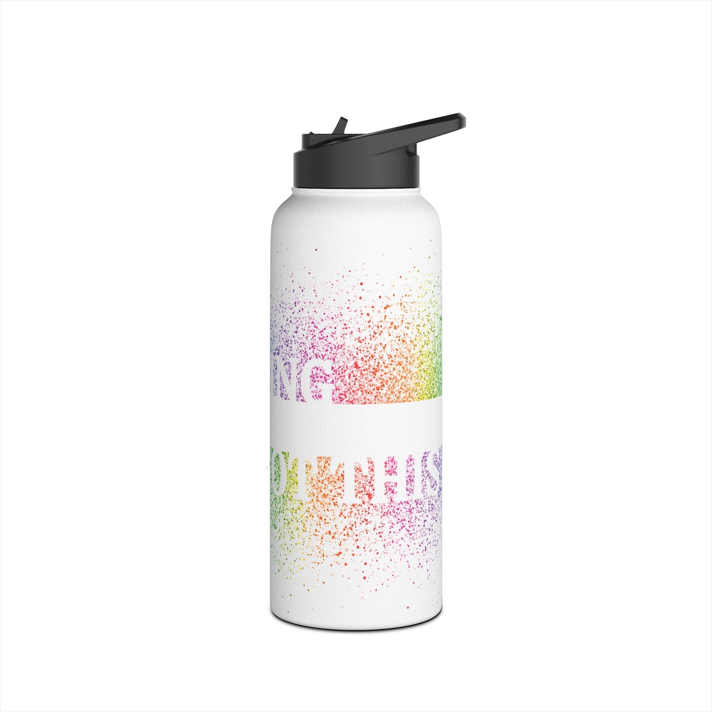 Overspray Stainless Steel Water Bottle w/ Standard Lid