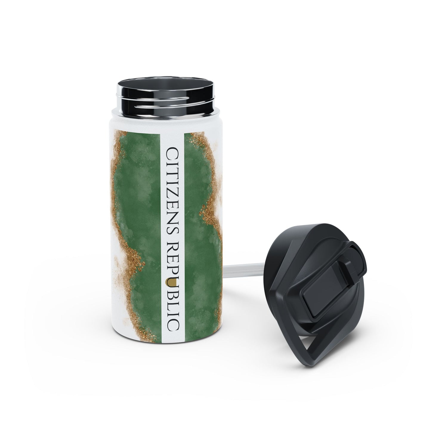 CR Grass Is Greener Stainless Steel Water Bottle w/ Standard Lid