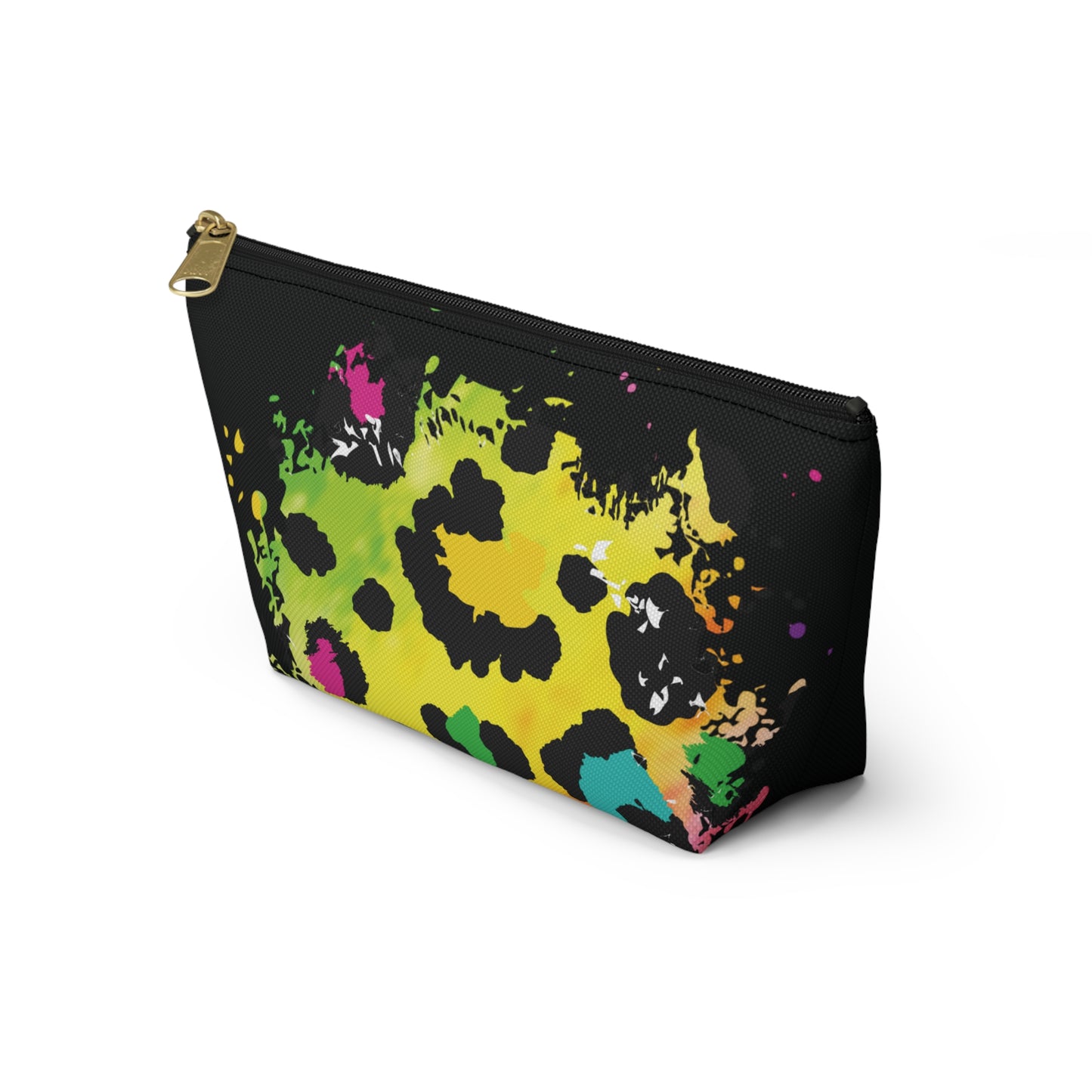 Neon & Leopard Accessory Pouch