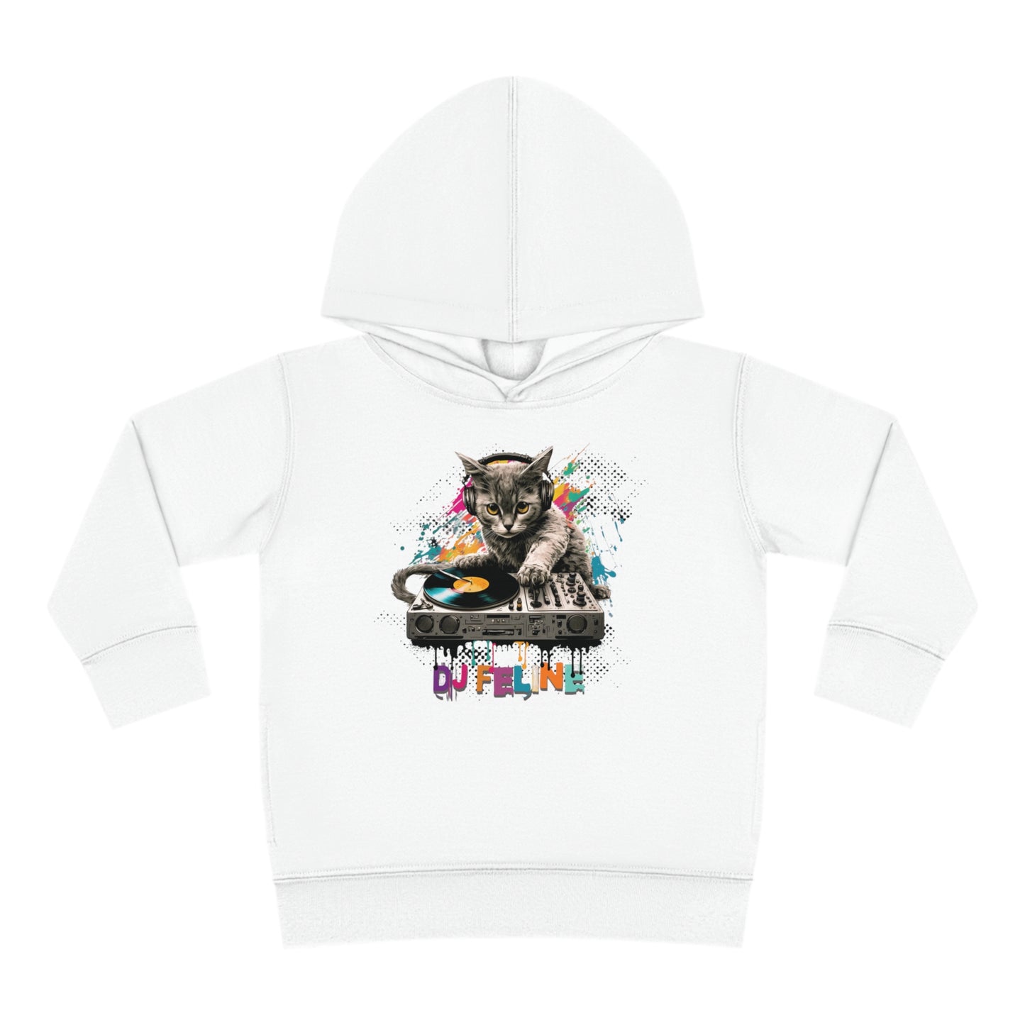 DJ Feline - Toddlers Graphic Fleece Hoodie